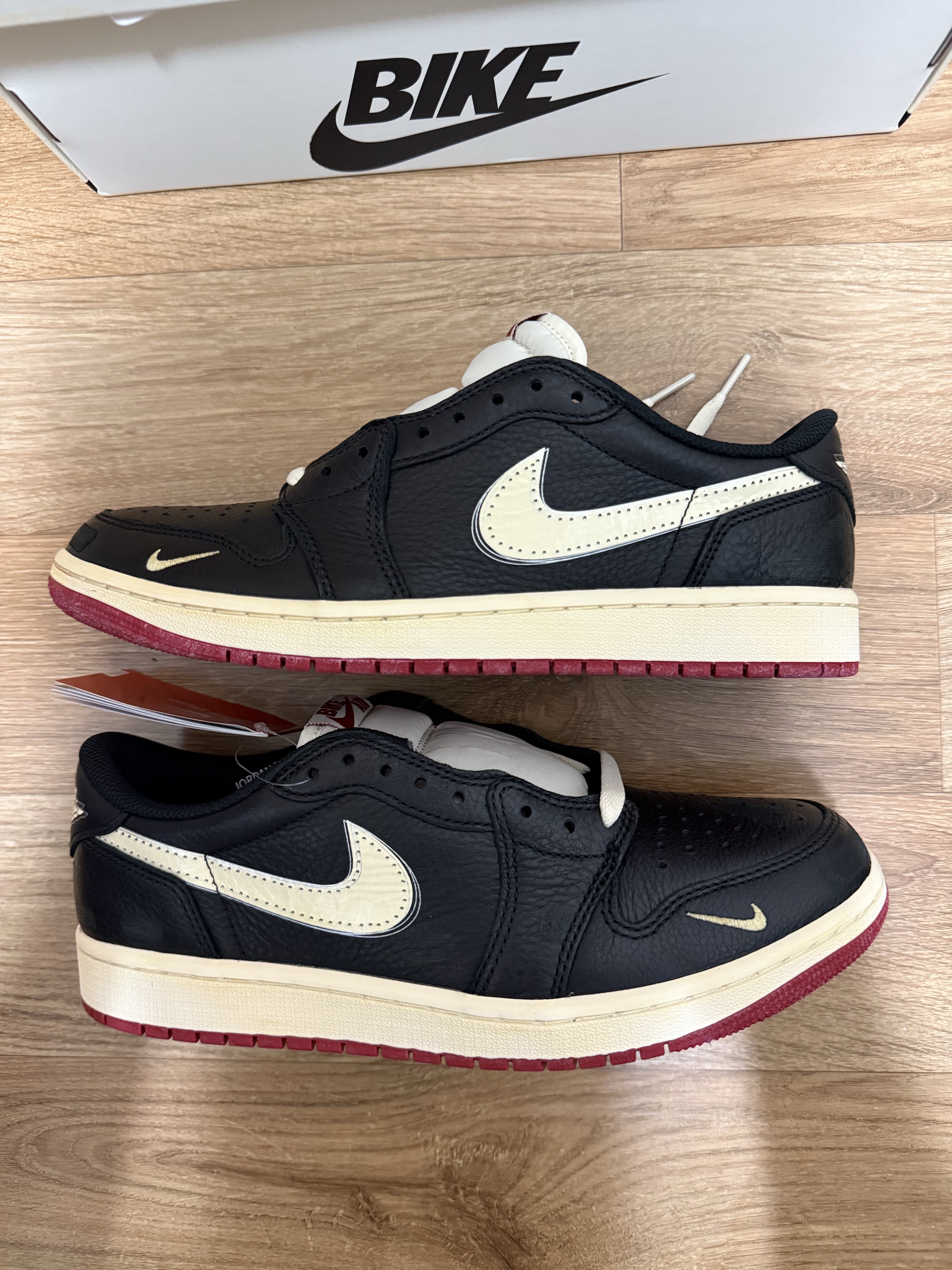 Jordan 1 x Nigel Sylvester Retro Low OG Better With Time 착용 스타일 - 3