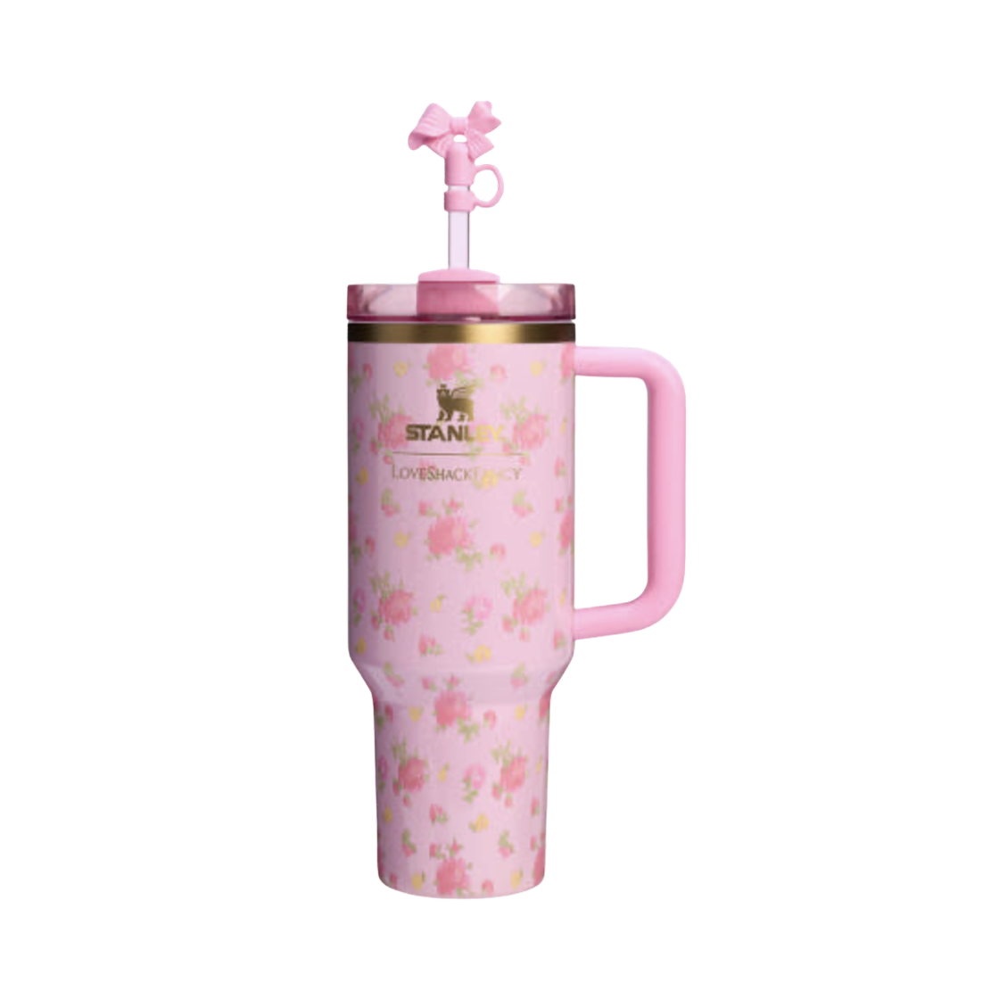 스탠리 1913 x 러브쉑팬시 서머 퀜처 H2.0 플로우스테이트 텀블러 1.18L 이비자 선셋(Stanley 1913 x LoveShackFancy Summer Quencher H2.0 Flowstate Tumbler 1.18L Ibiza Sunset)