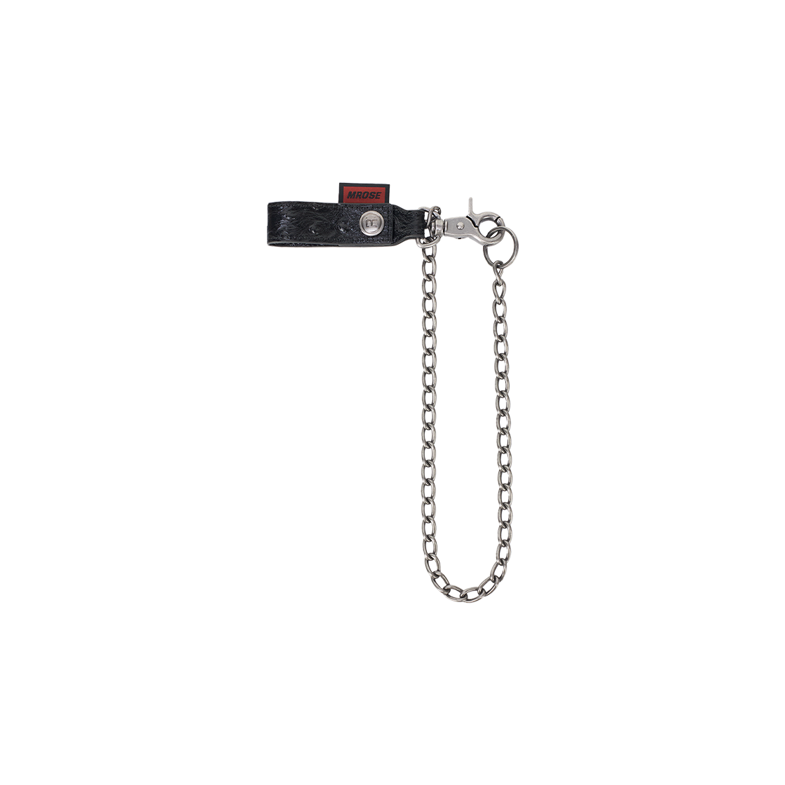 마틴 로즈 본디지 클립 체인 블랙 - 25FW(Martine Rose Bondage Clip Chain Black - 25FW)