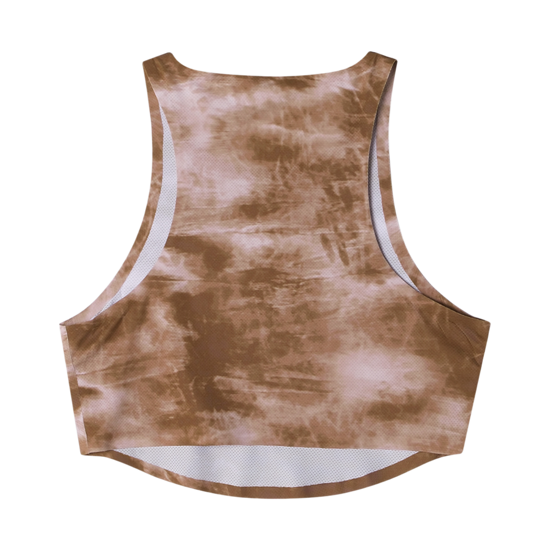 [KREAM 단독] 런위더 크롭 우먼스 심리스 싱글렛 브라운([KREAM 단독] runwhither Crop Womens Seamless Singlet Brown) - 2