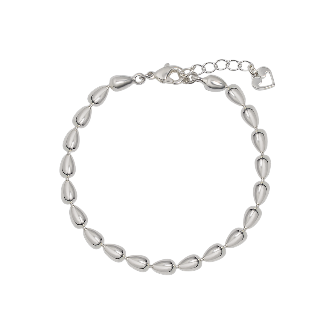 러브미몬스터 이지 물방울 체인발찌 실버(lovememonster Easy Drops Chain Anklet Silver)
