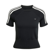 (W) Adidas Sock Cali Short Sleeve T-Shirt Black - KR Sizing