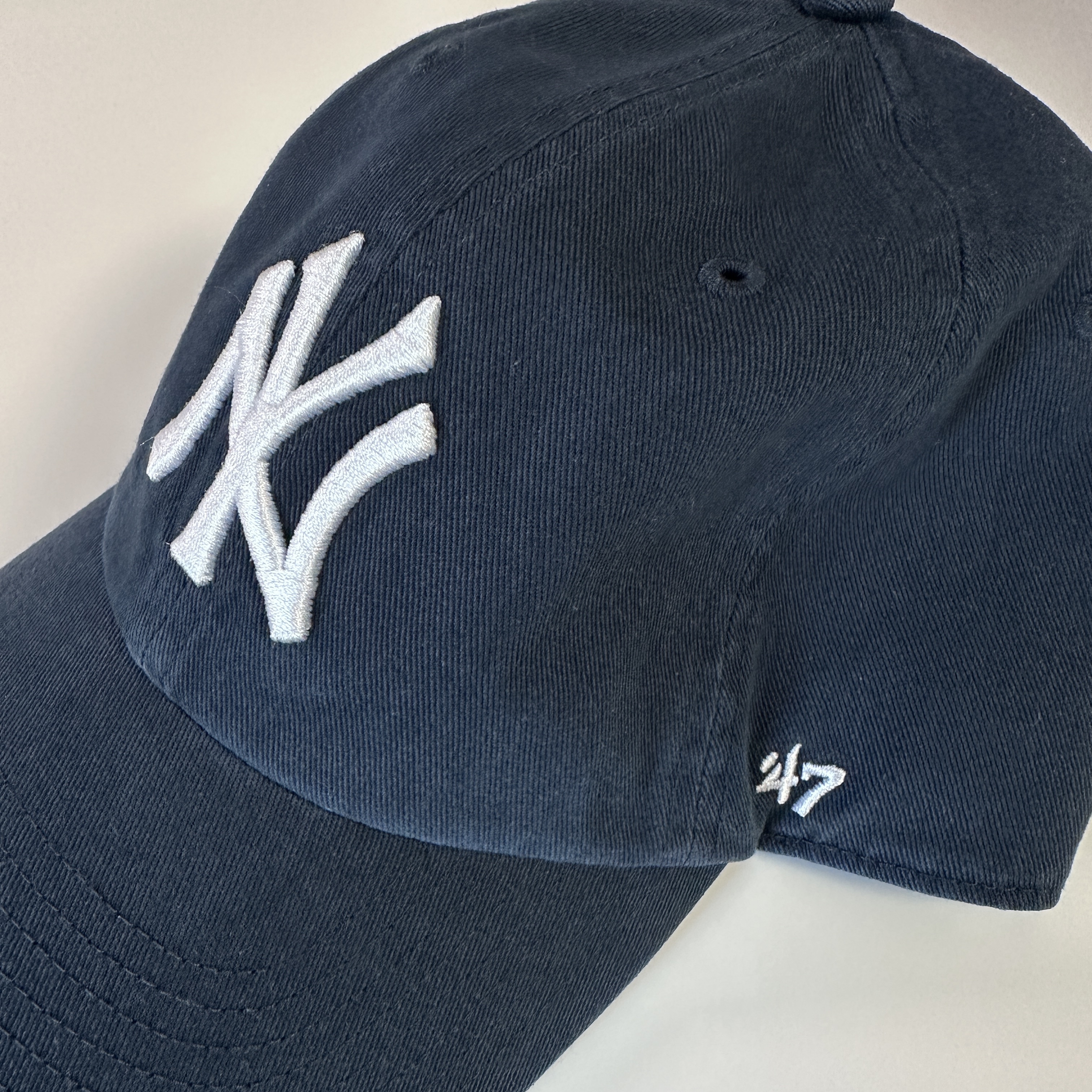 47 Brand New York Yankees Clean Up Navy 착용 스타일 - 2