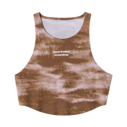 [KREAM 단독] runwhither Crop Womens Seamless Singlet Brown