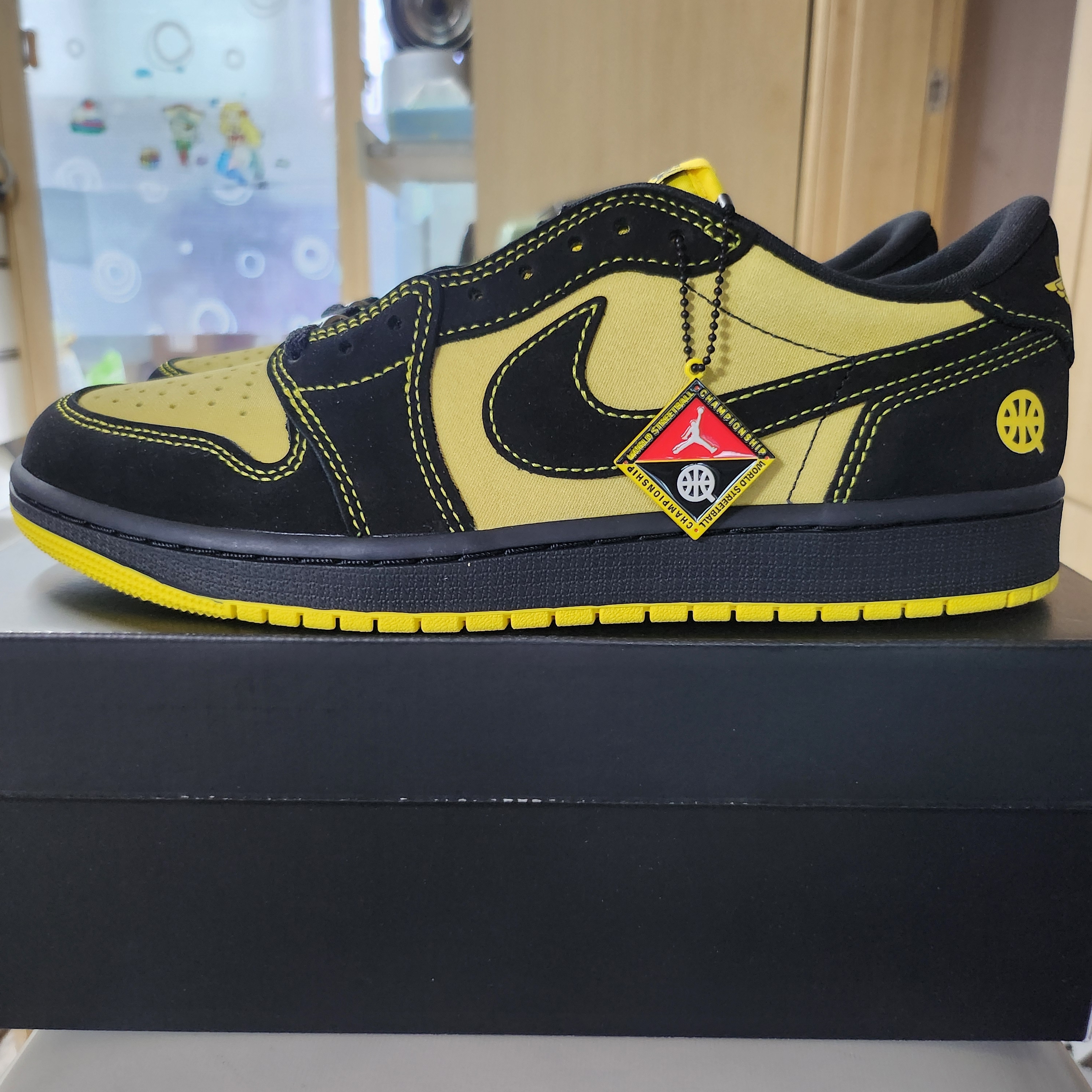 Jordan 1 Retro Low OG Quai 54 착용 스타일 - 2
