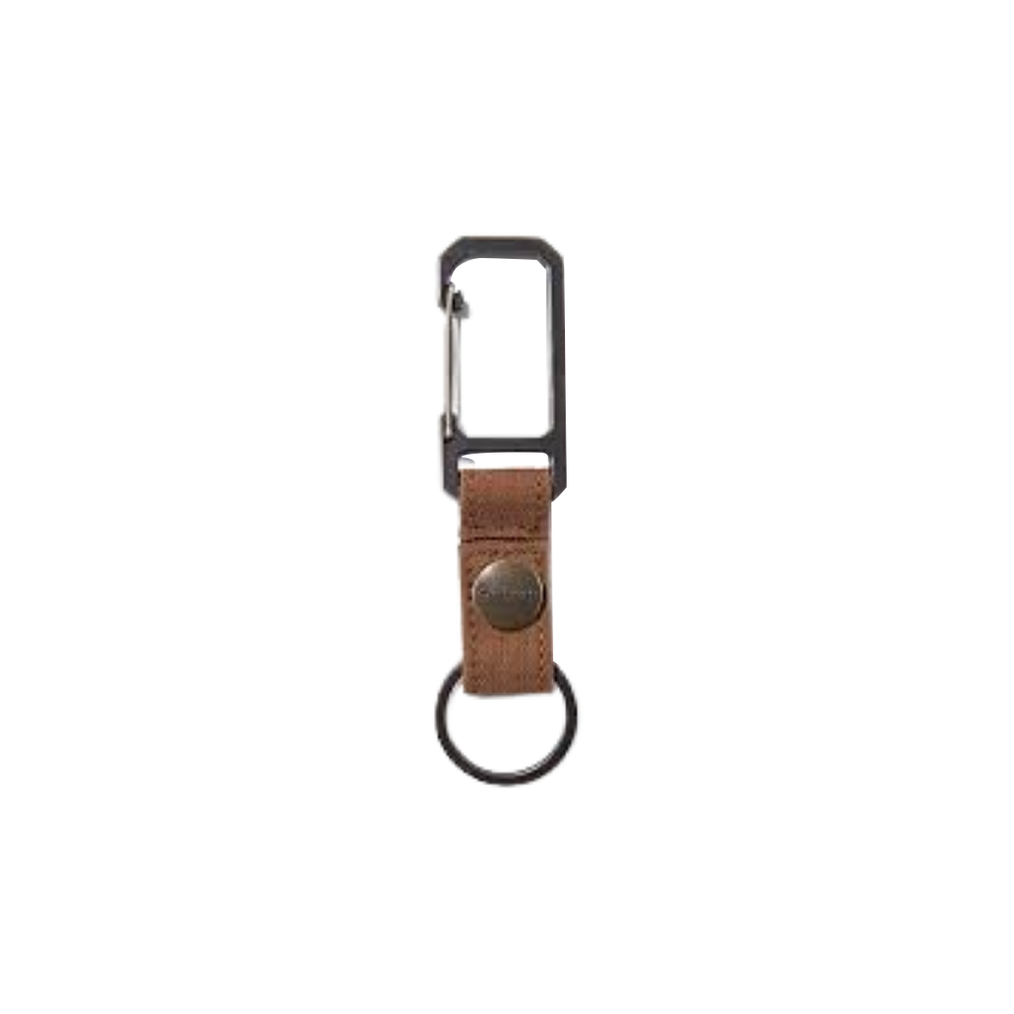 B0000251-201 Carhartt Nylon Duck Keyring Dark Brown