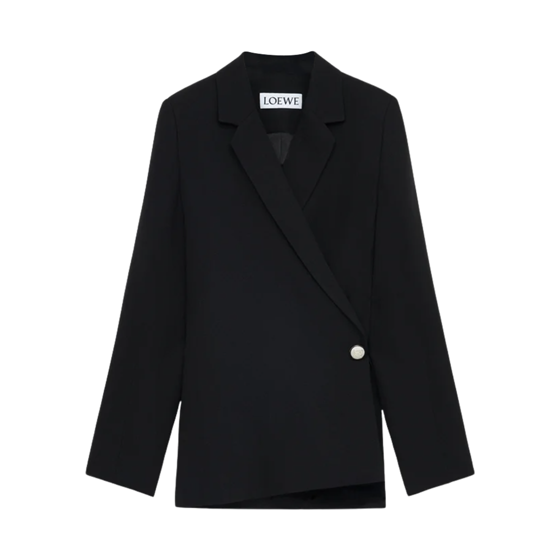 S359Y03XA6-1100 (W) Loewe Stretch Viscose Jacket Black