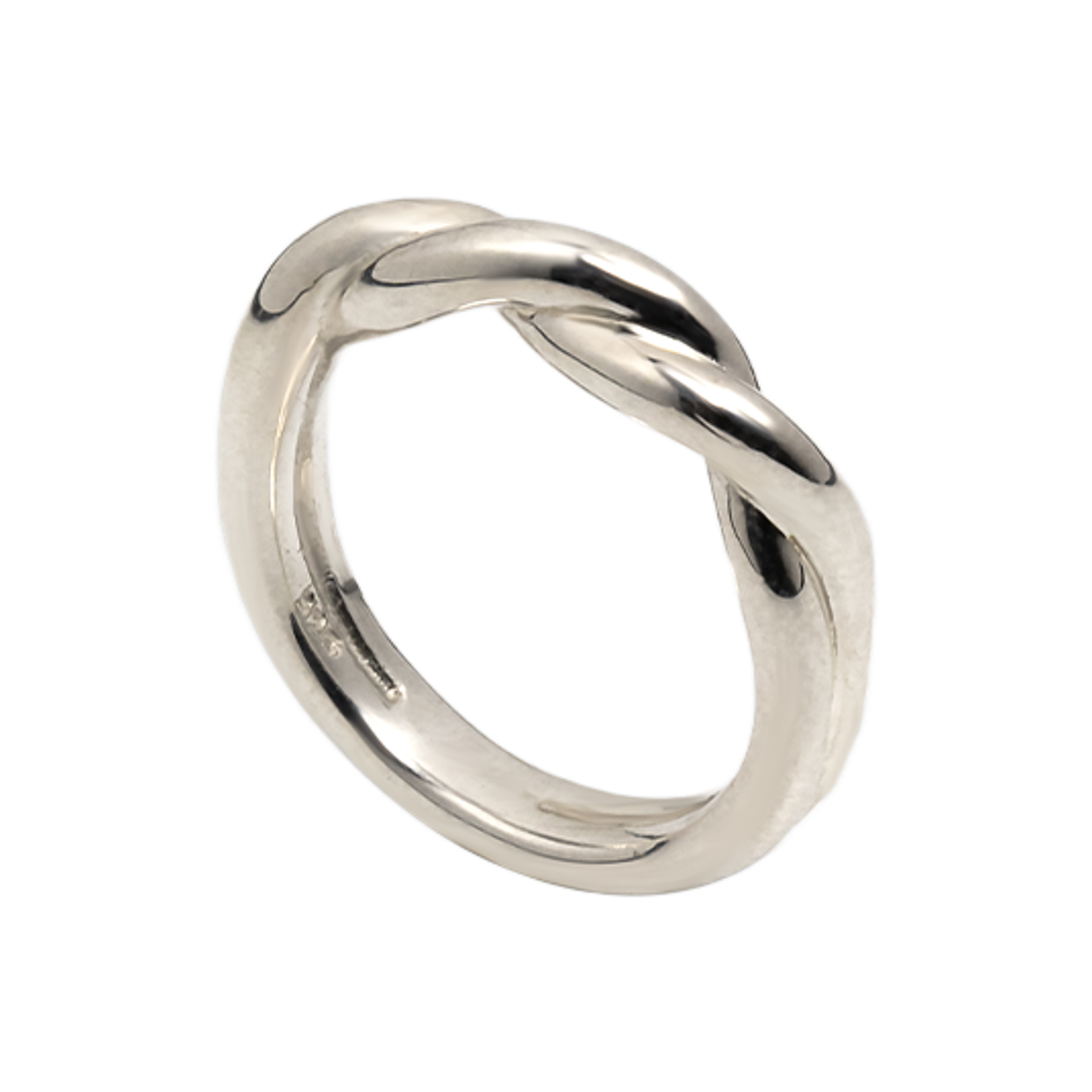 L251MRI020 lovememonster [Silver] Simple Twist Ring
