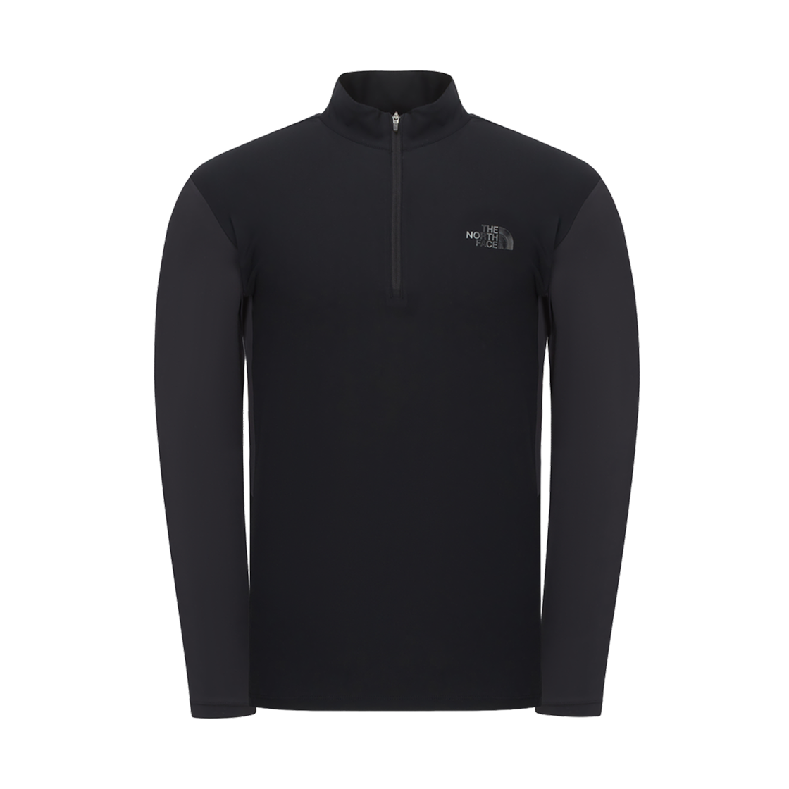 NT7LR03C The North Face Iceday L/S Zip T-Shirt Black
