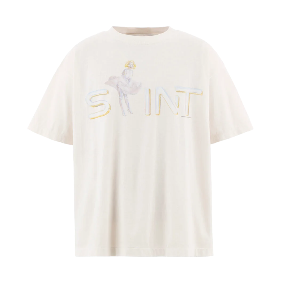 HR1-0000-C79 Saint Mxxxxxx x Hajime Sorayama Lovers S/S T-Shirt White - 25AW