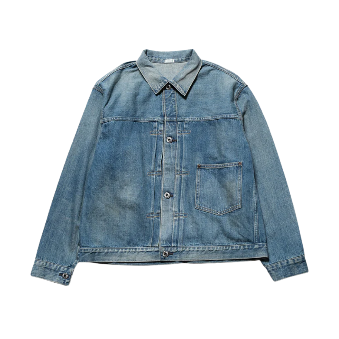 아프레쎄 No.213 데님 자켓 인디고 - 25FW(A.Presse No.213 Denim Jacket Indigo - 25FW) - 1