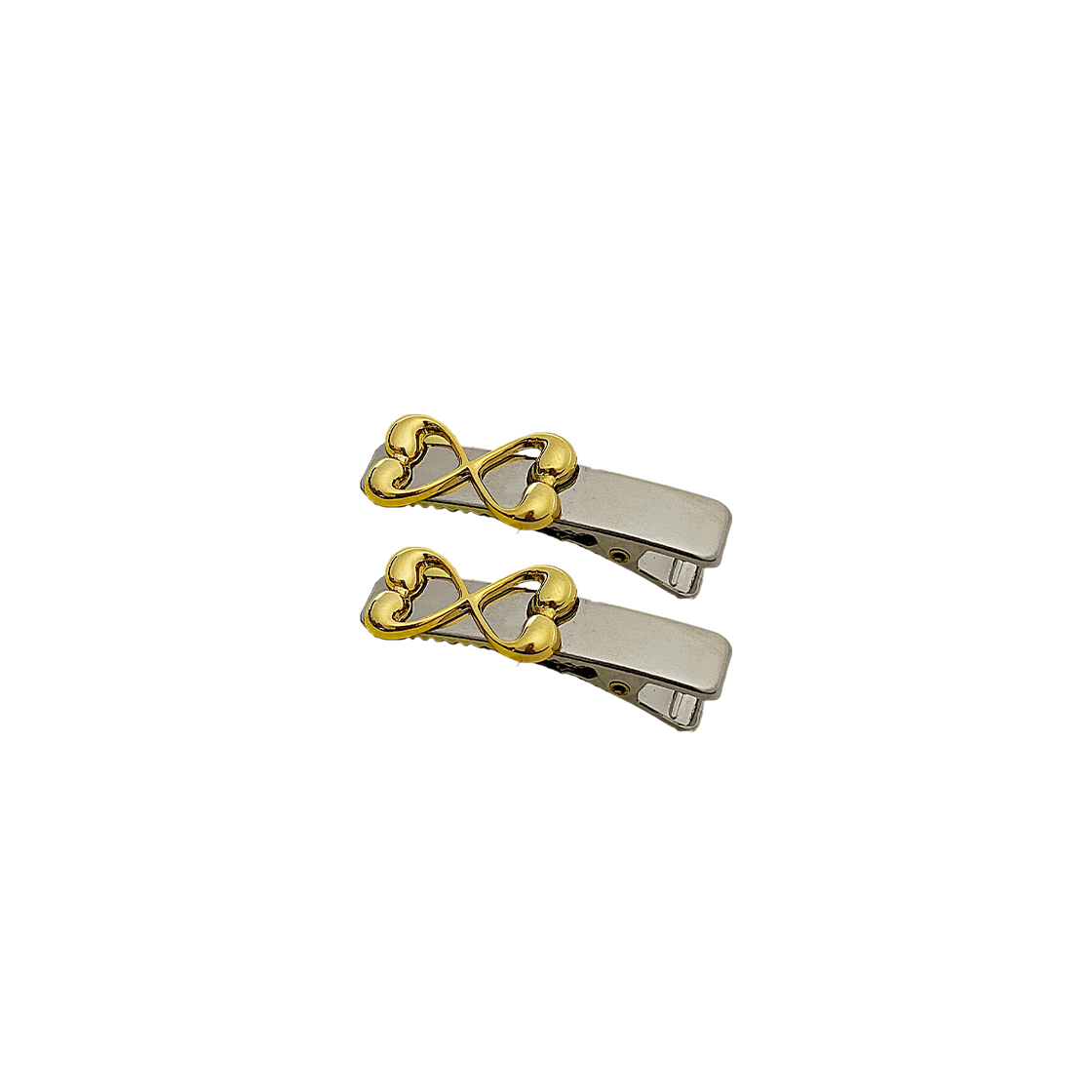 L251MHA060 lovememonster [2 SET] Fly Mont Mini Hair Pin Gold