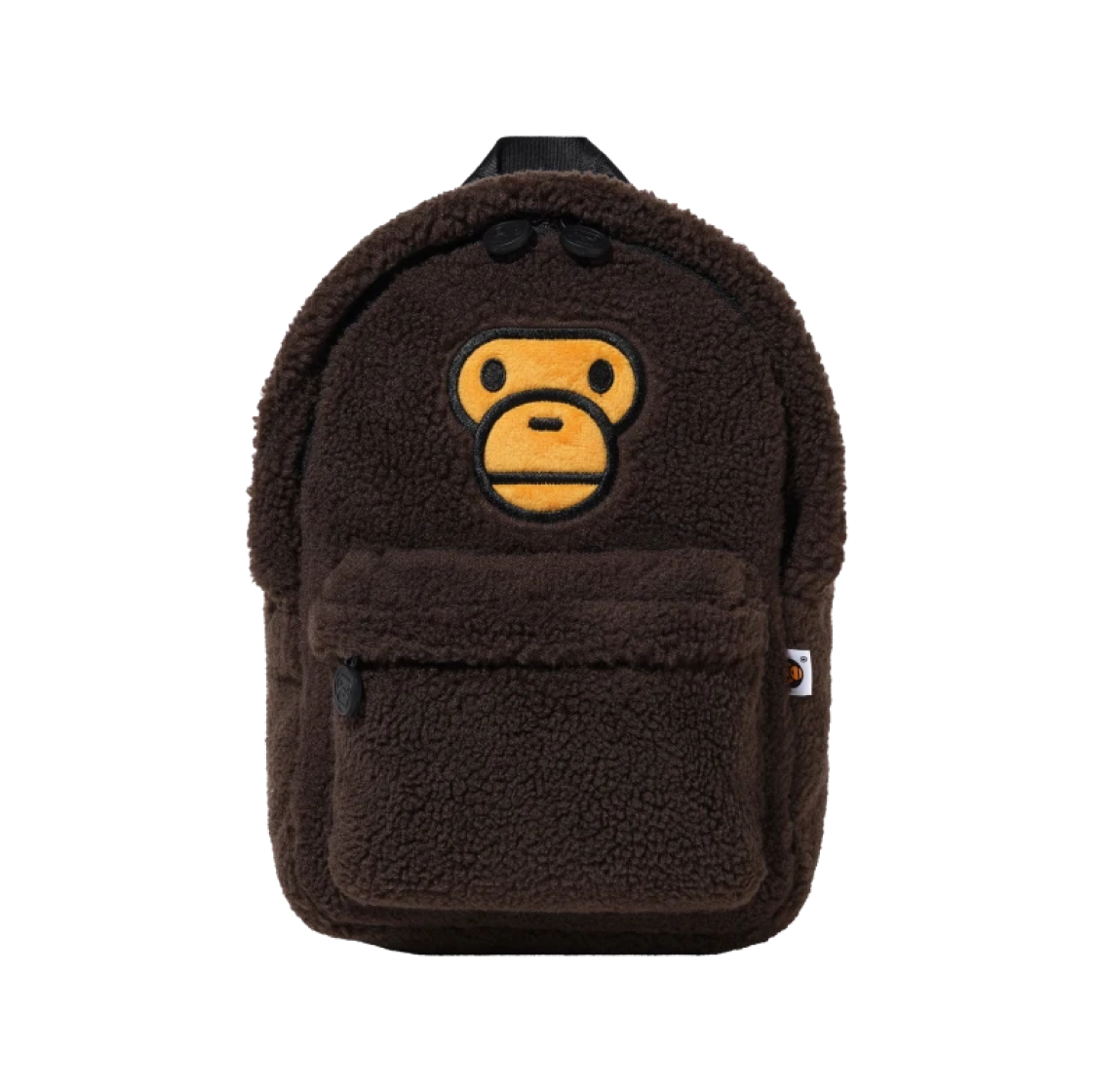 베이프 베이비 마일로 미니 퍼 백팩 브라운(BAPE Baby Milo Mini Fur Backpack Brown)