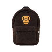 BAPE Baby Milo Mini Fur Backpack Brown