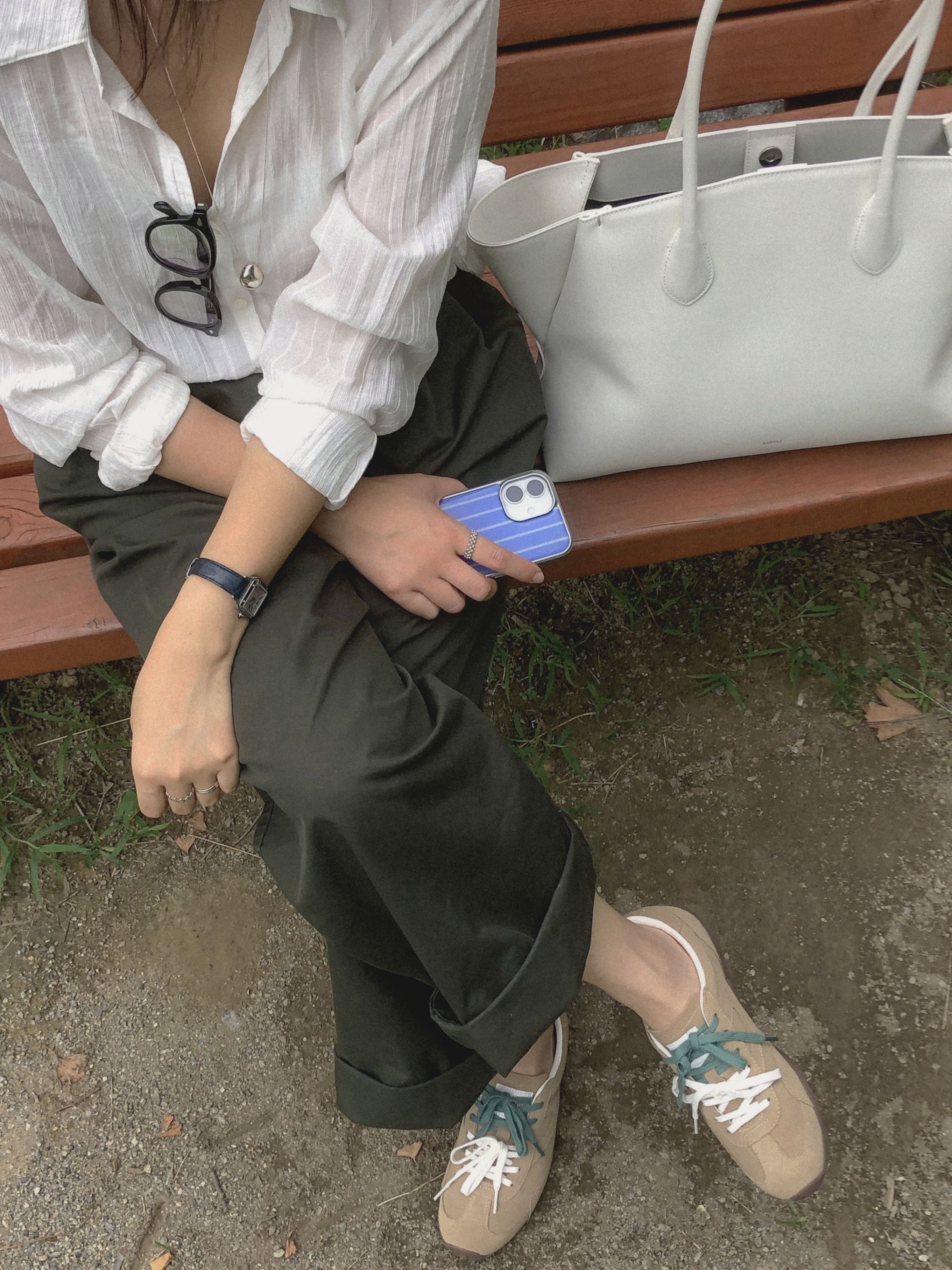 Tretorn Rawlins Lapp Sneakers Tannin 착용 스타일 - 2