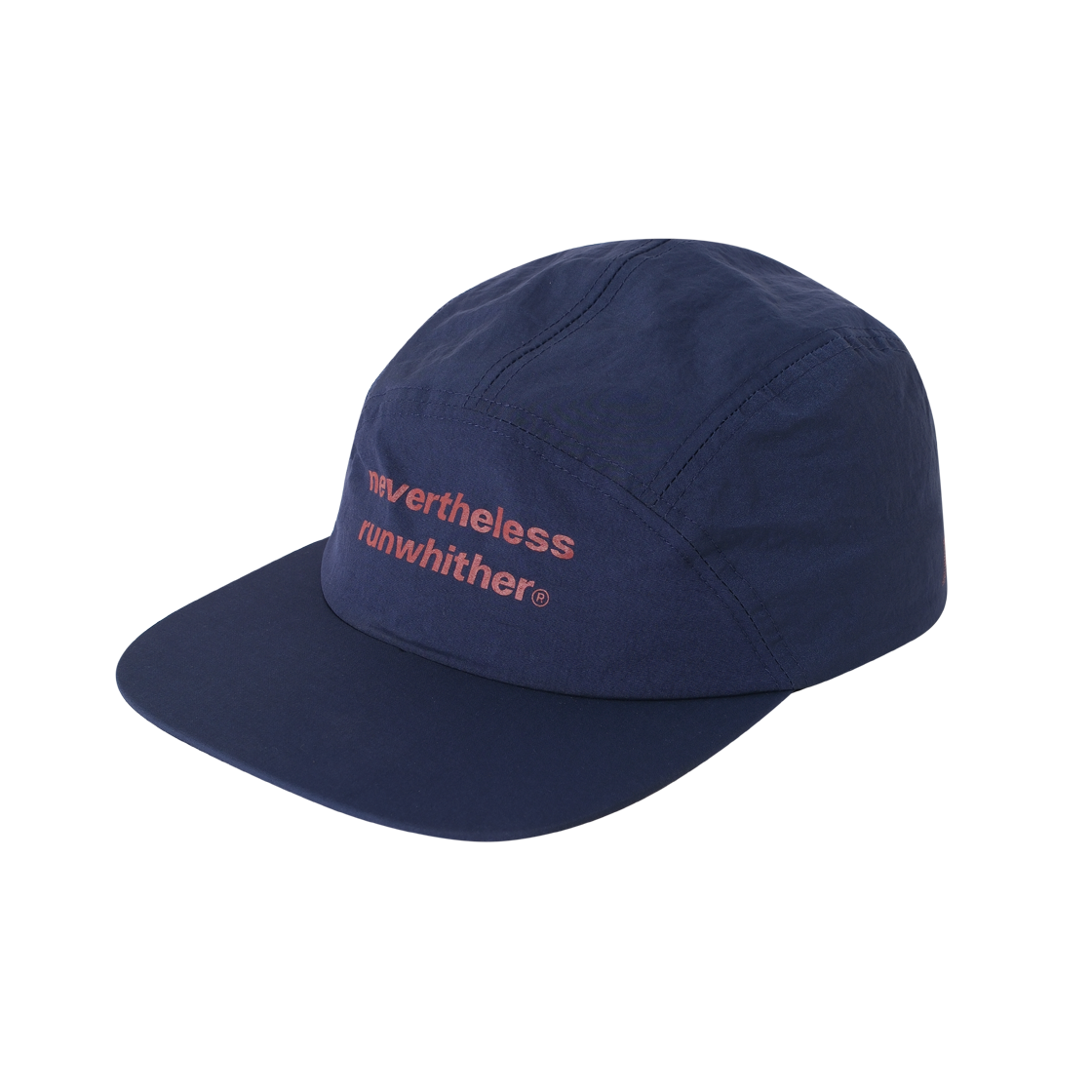 런위더 프린팅 캡 네이비(runwhither Printing Cap Navy)