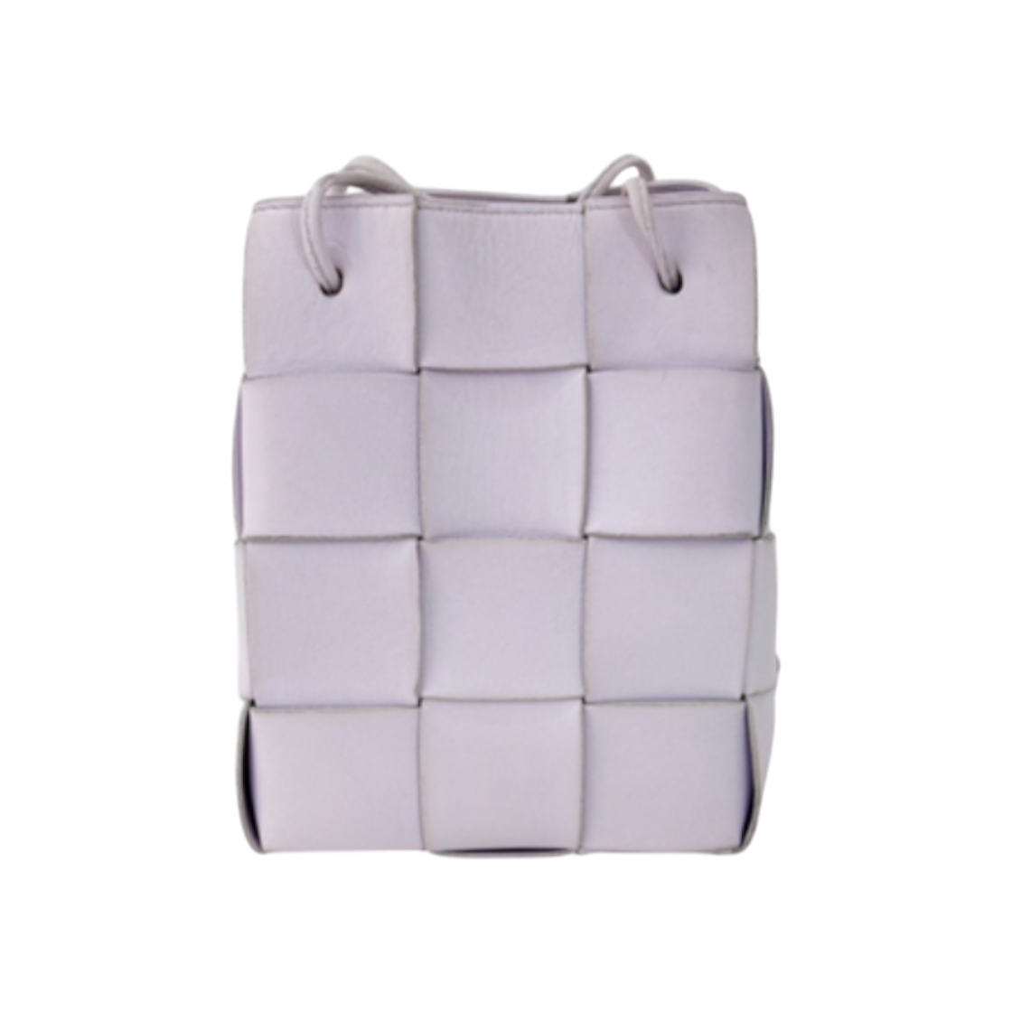 보테가베네타 인트레치오 레더 카세트 버킷백 스몰 오이스터(Bottega Veneta Intrecciato Leather Cassette Bucket Bag Small Oyster) - 1