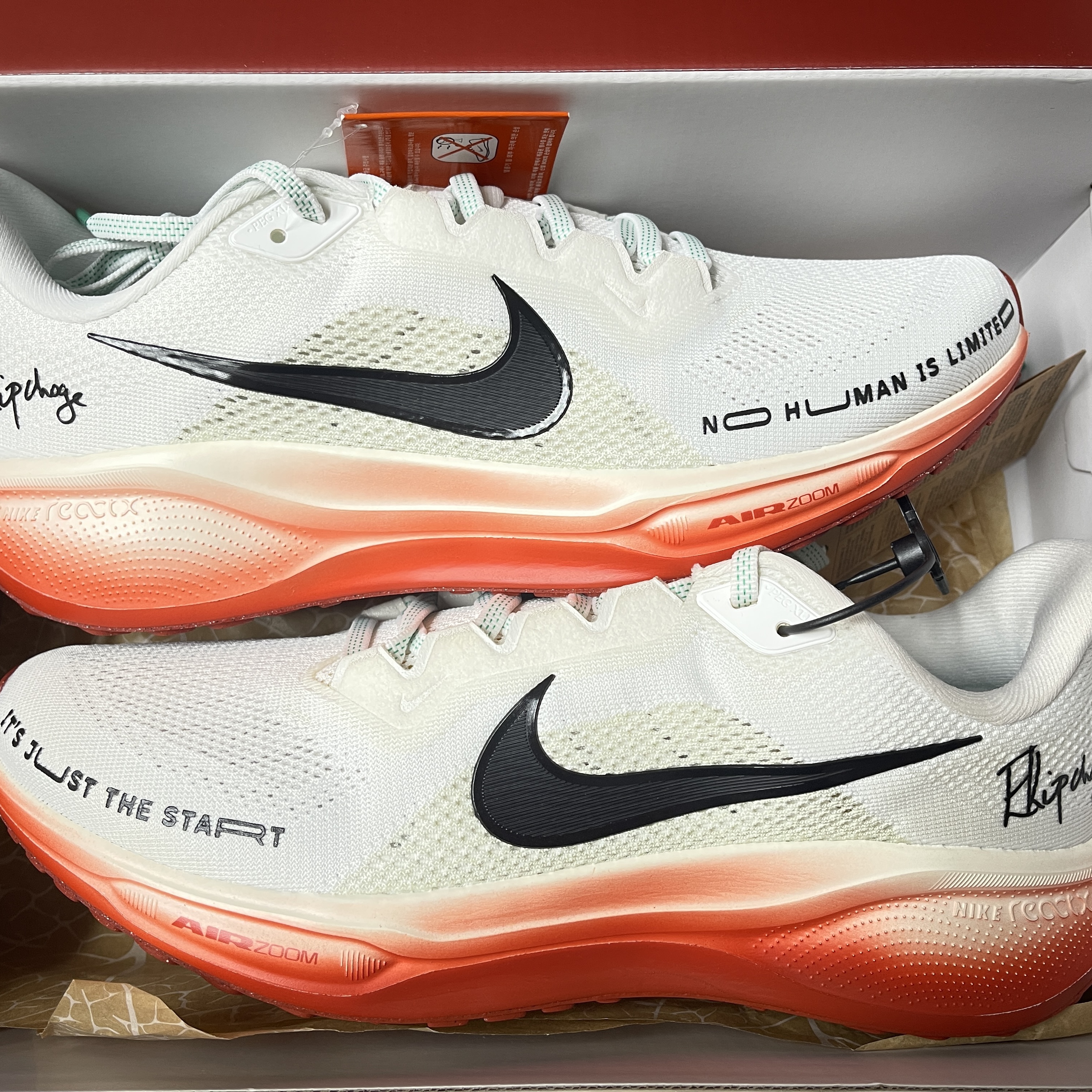 Nike Pegasus 41 Eliud Kipchoge 착용 스타일 - 2