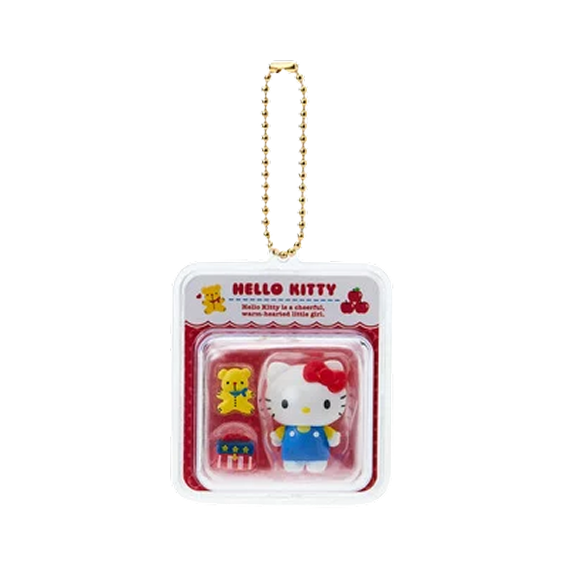 산리오 헬로 키티 미니어쳐 패키지 미니어쳐 토이 참 레드(Sanrio Hello Kitty Miniature Package Miniature Toy Charm Red) - 1