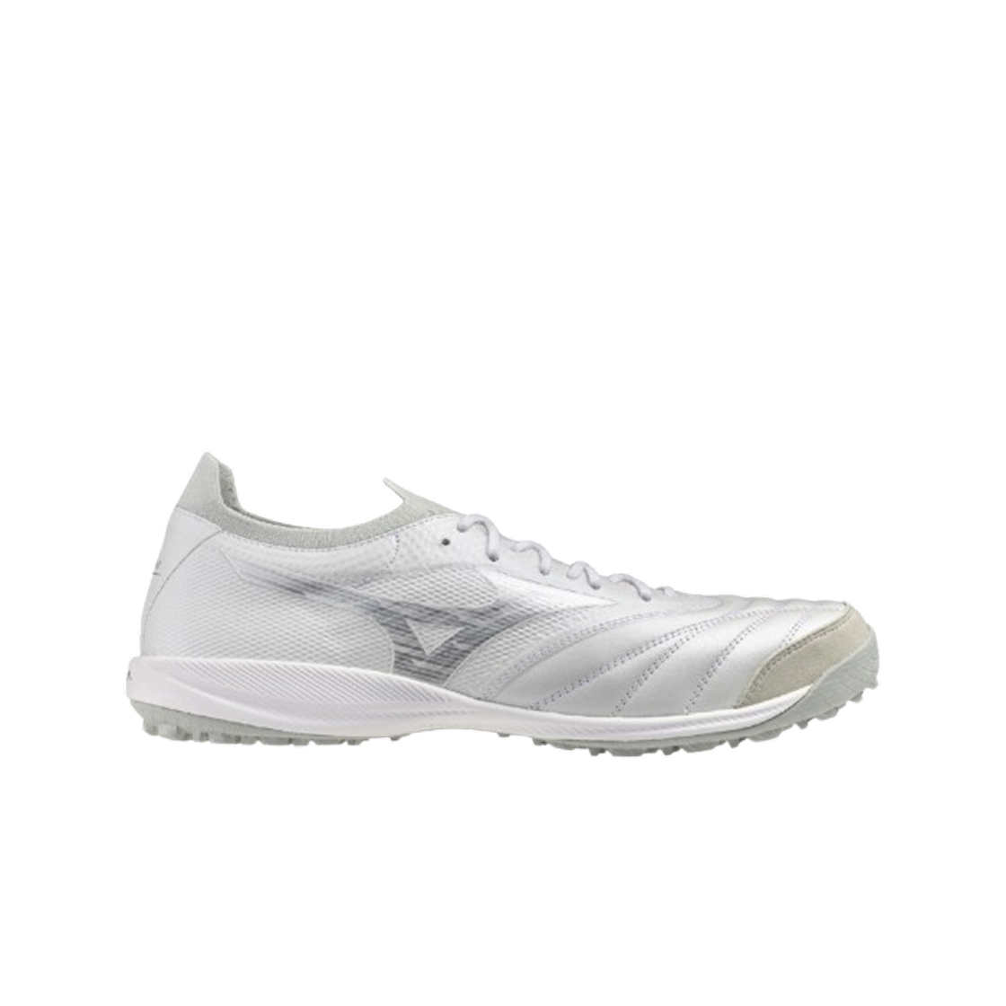 미즈노 모렐리아 네오 살라 B 재팬 TF 40주년 화이트 갤럭시 실버(Mizuno Morelia Neo Sala B Japan TF 40th Anniversary White Galaxy Silver)