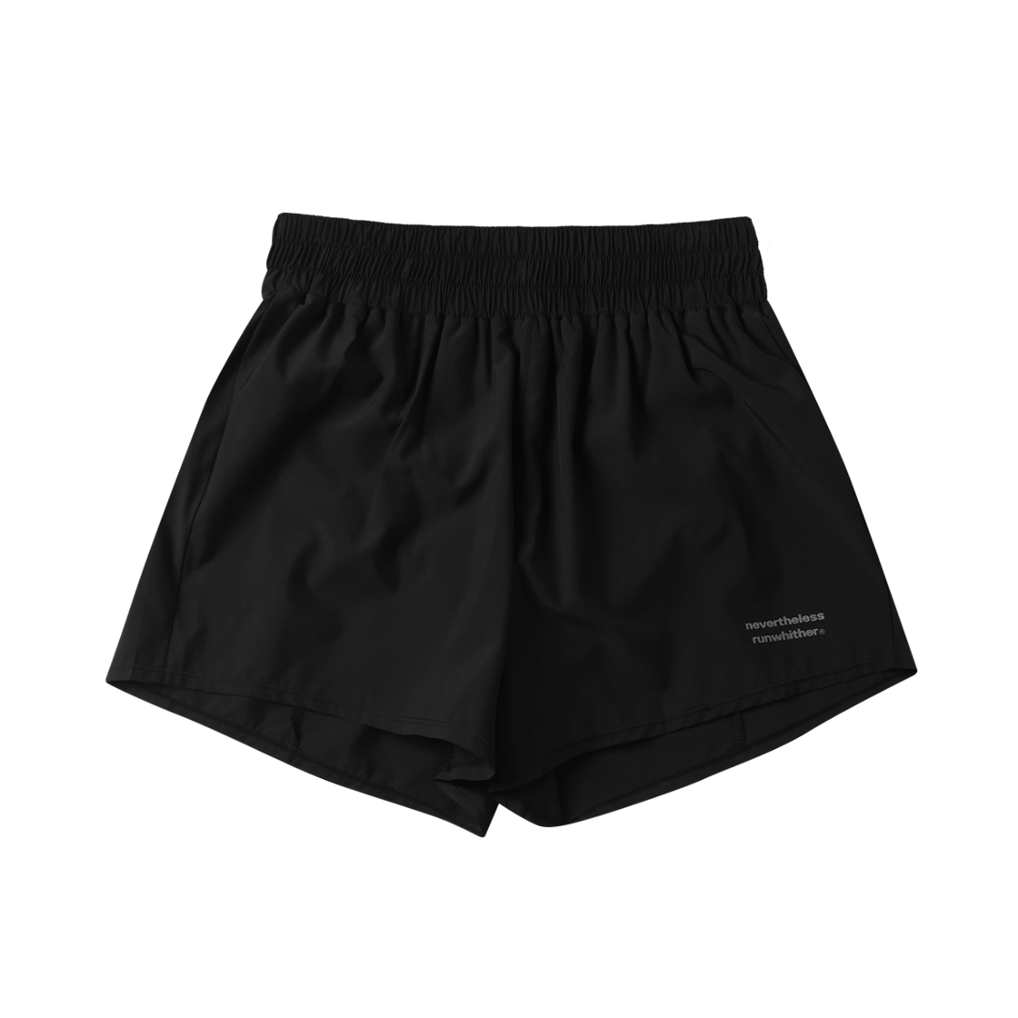 [KREAM 단독] 런위더 우먼스 3인치 쇼츠 블랙([KREAM 단독] runwhither Womens 3inch Shorts Black)