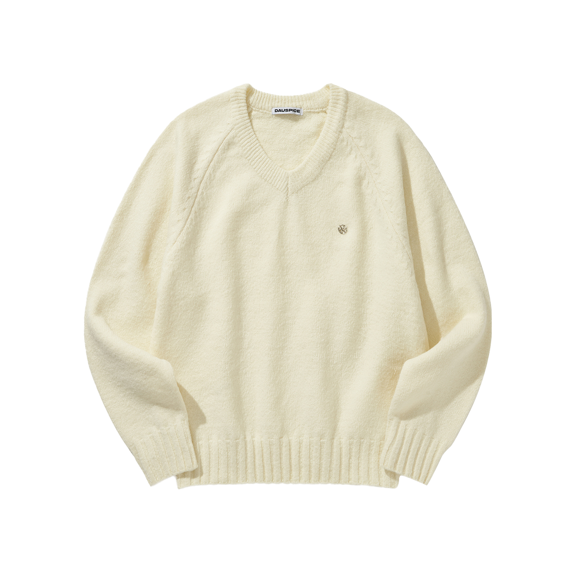디오스피스 라글란 니트 아이보리(DAUSPICE Raglan Knit Ivory)