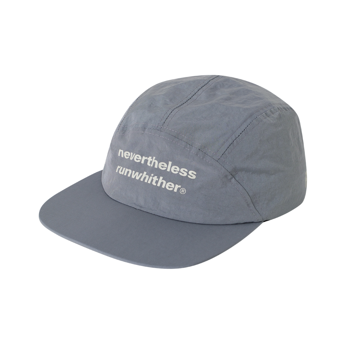 런위더 프린팅 캡 그레이(runwhither Printing Cap Gray)