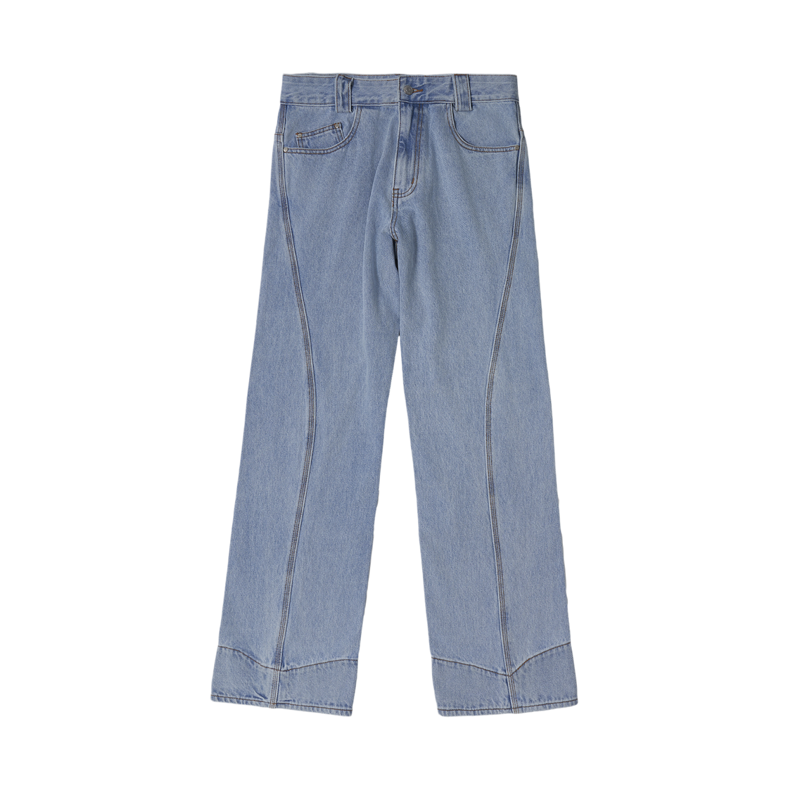 플라스틱프로덕트 MPa 드리프트 데님 팬츠 스틸 블루(Plasticproduct MPa Drift Denim Pants Steel Blue)