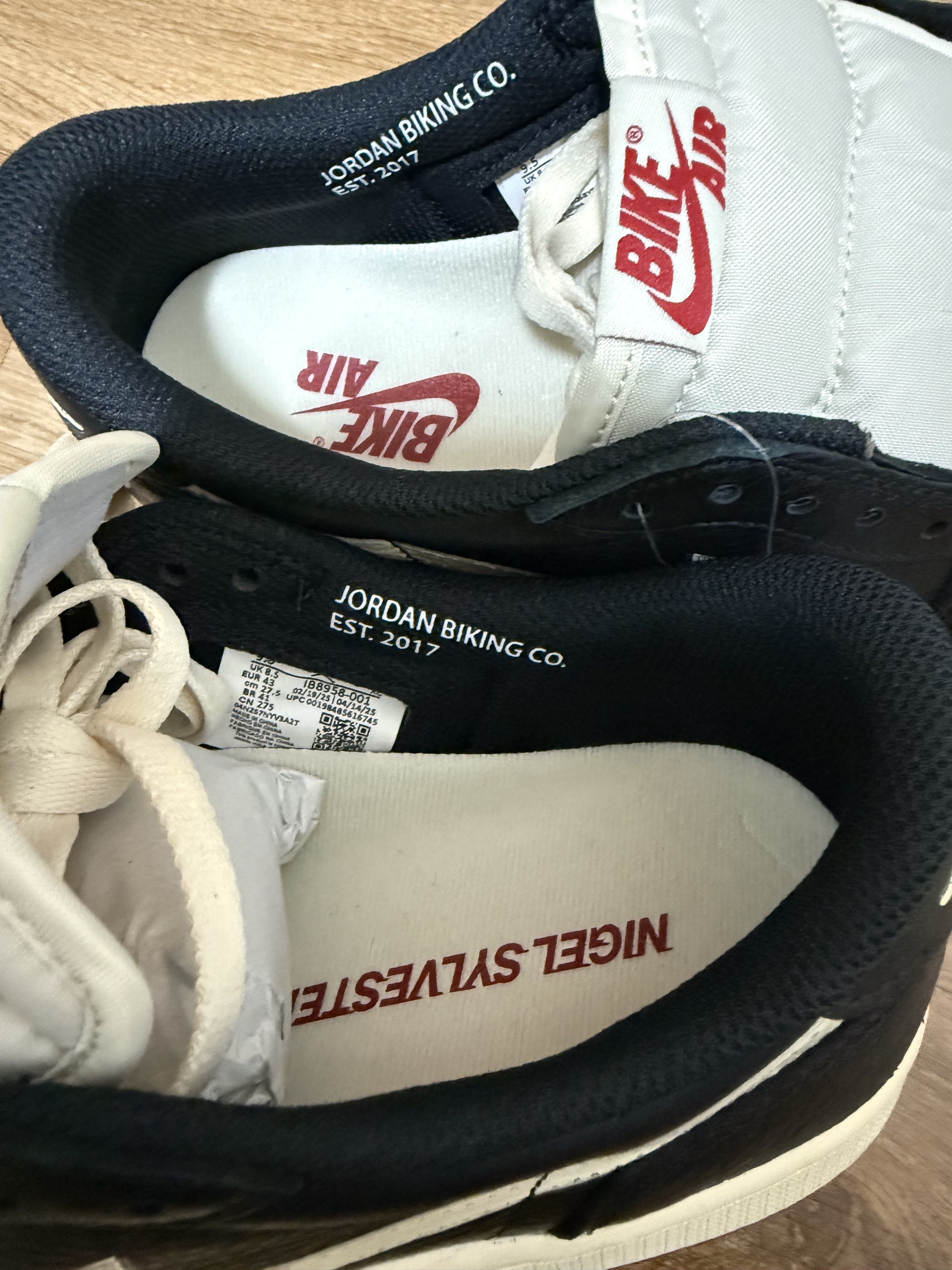 Jordan 1 x Nigel Sylvester Retro Low OG Better With Time 착용 스타일 - 6