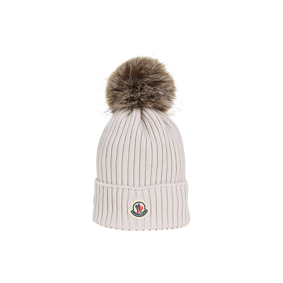 K2-954-3B00011-A9327-216 (Kids) Moncler Berretto Tricot Beanie Beige - 25FW