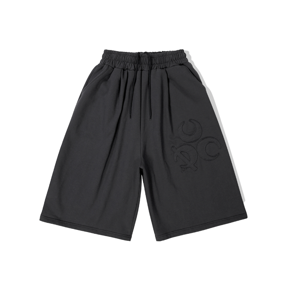 D25USP01VB DAUSPICE Symbol Bermuda Sweat Shorts Vintage Black