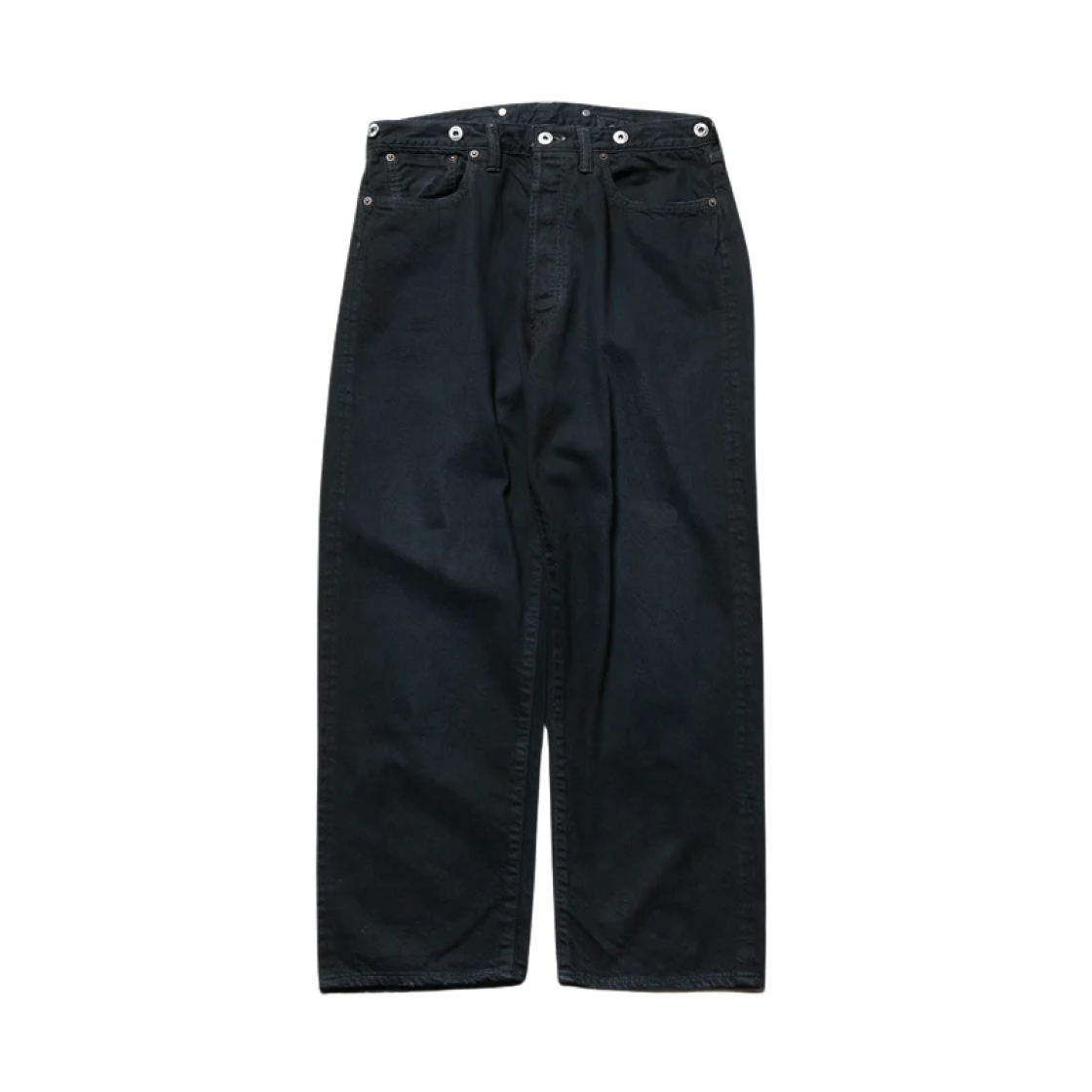 아프레쎄 No.22 워시드 와이드 데님 팬츠 커스텀 - 25FW