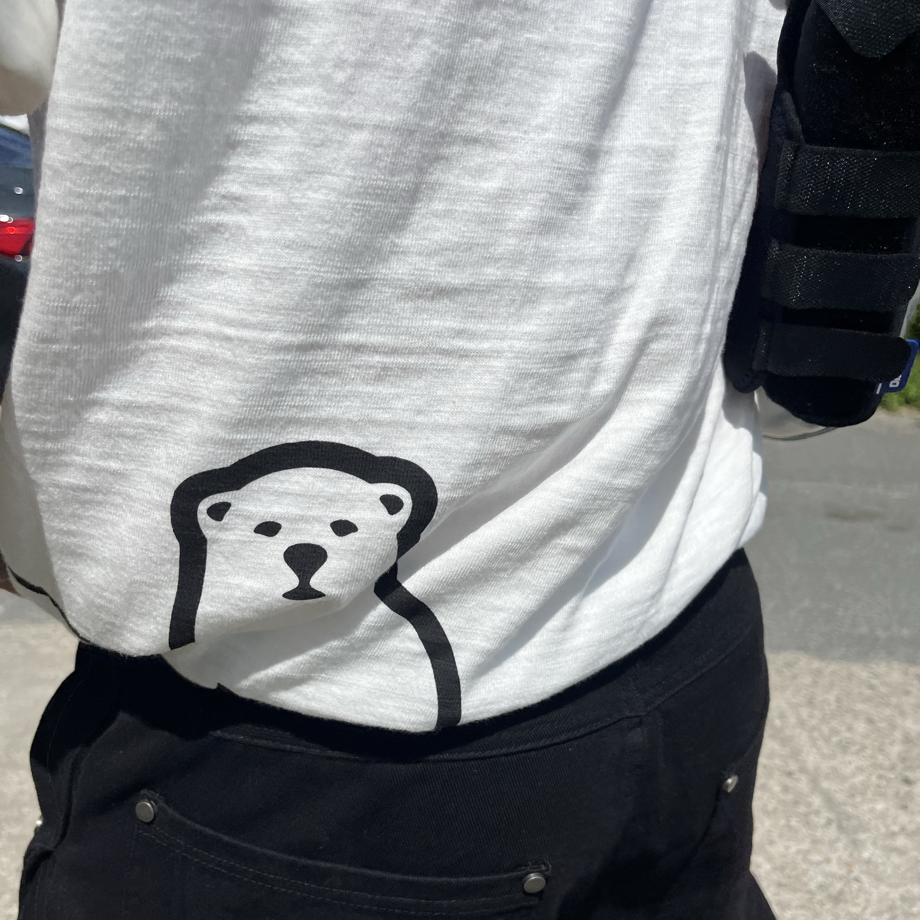Human Made Graphic T-Shirt White 착용 스타일 - 2