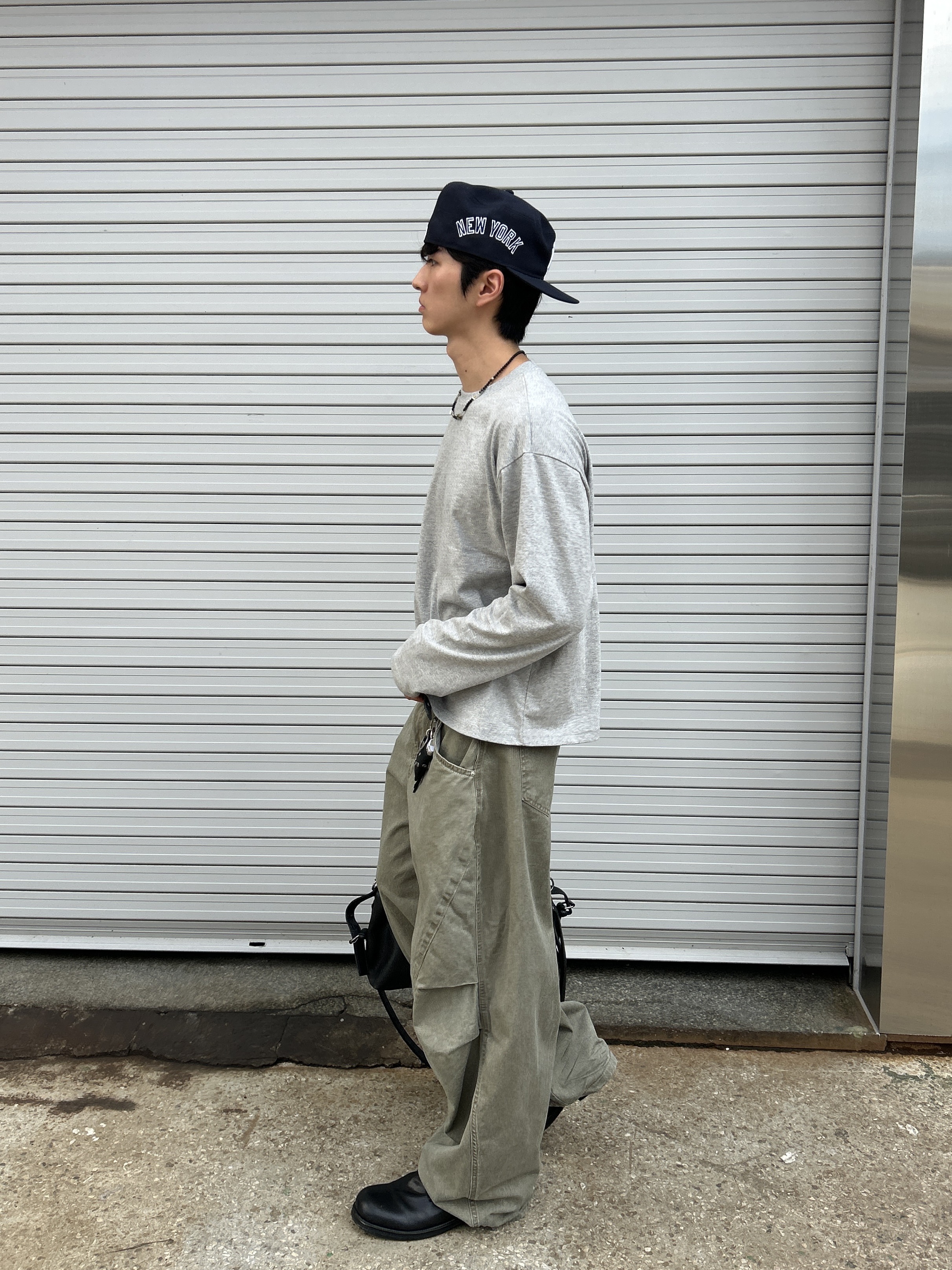 New Era MLB New York Yankees Pillbox Series Ball Cap Navy, Yase Mud Horsehide Derby Black 착용 스타일 - 2