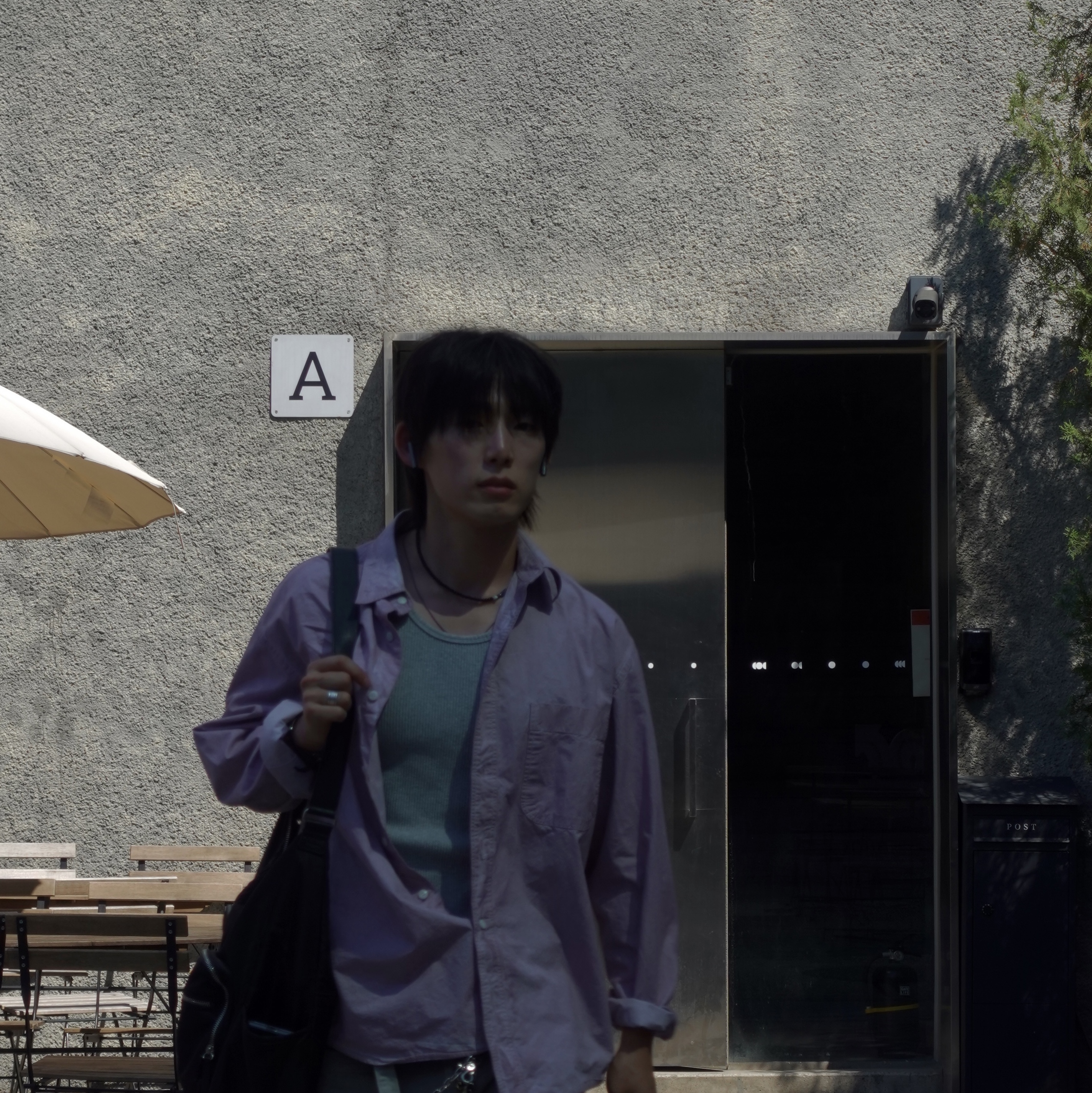 LOSTGARDEN Uniform Washed Derby Black 착용 스타일 - 3