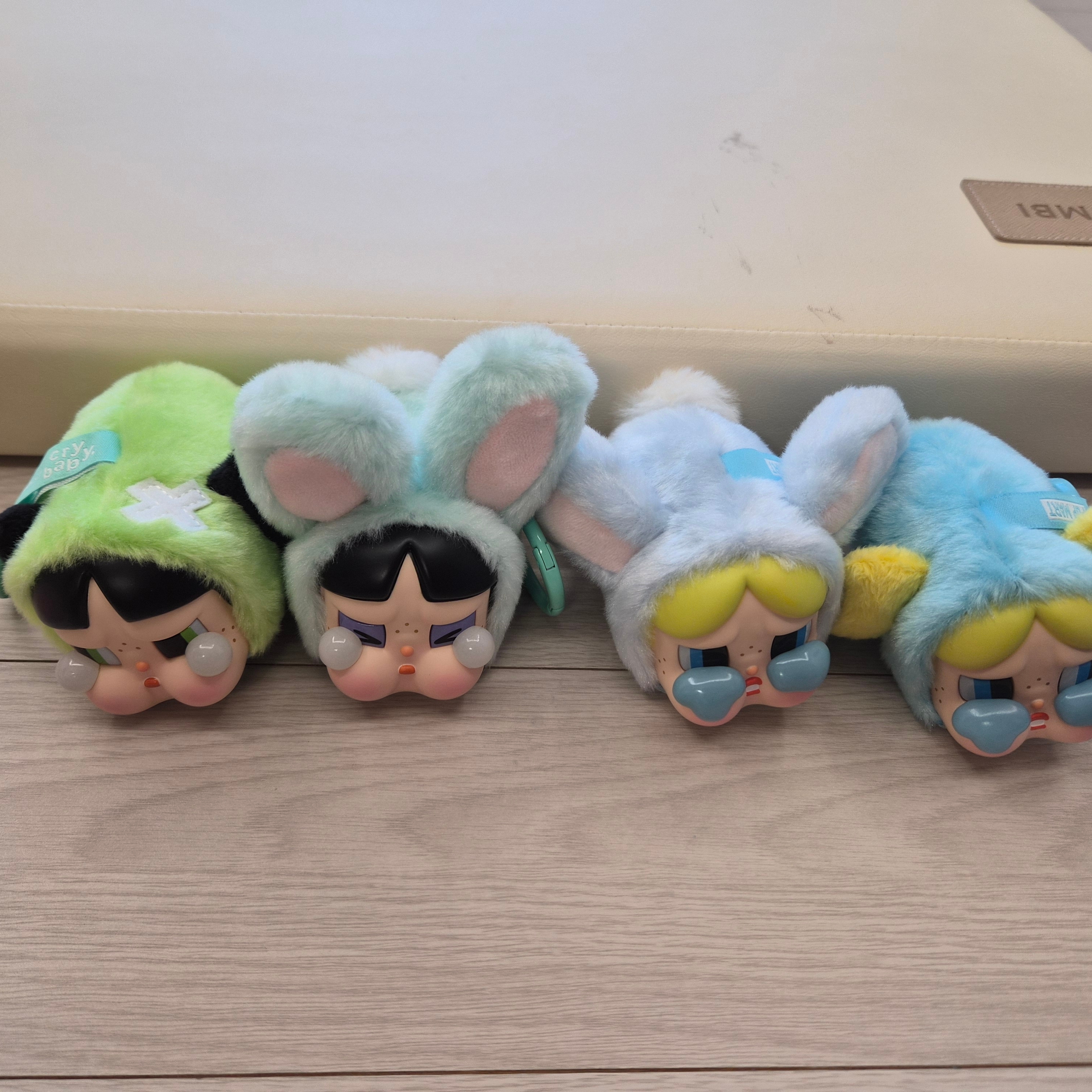 Pop Mart Crybaby x Powerpuff Girls Series Keyring Sealed Case (6 Blind Boxes) 착용 스타일 - 1