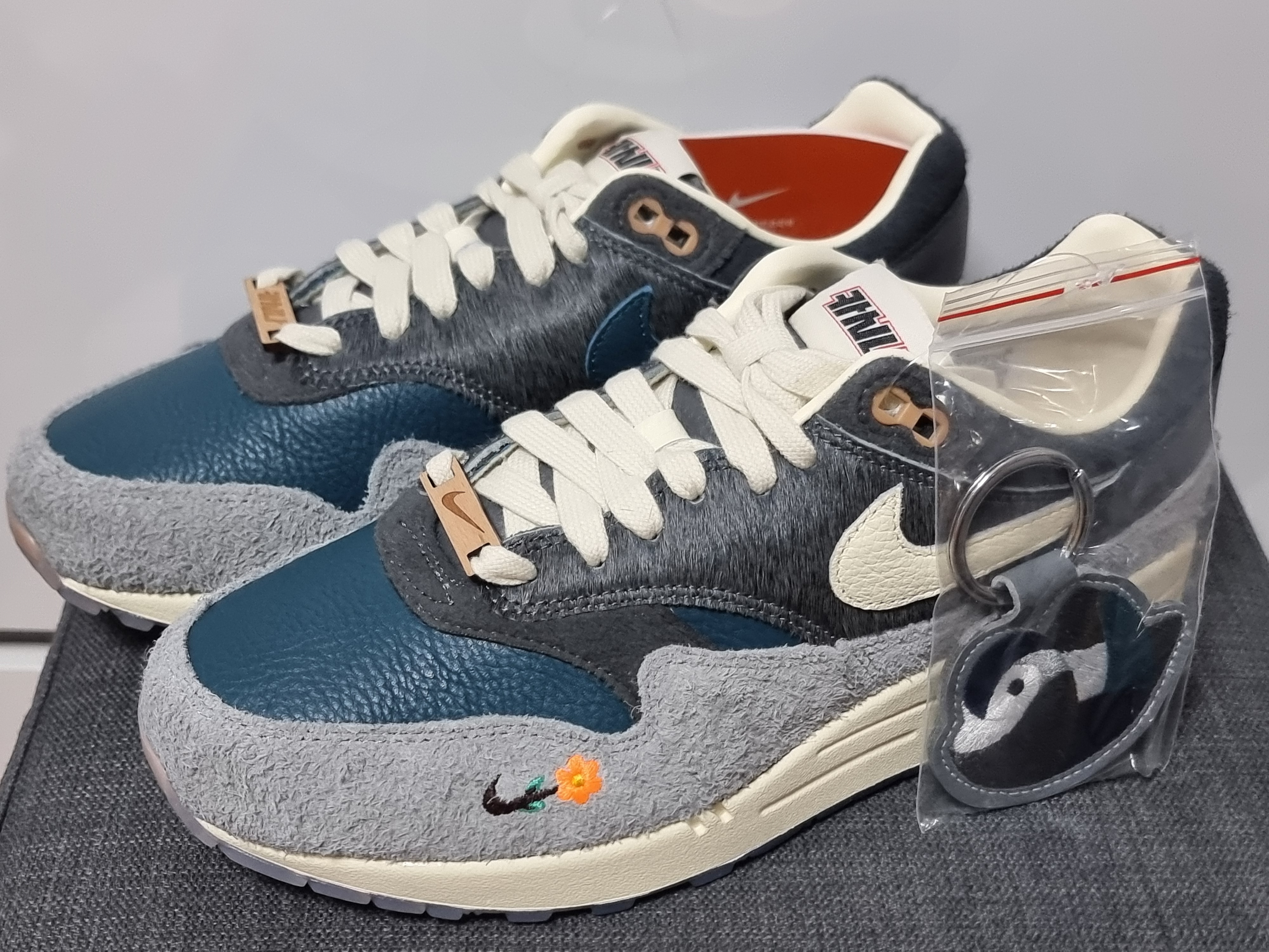Nike x Kasina Air Max 1 SP Won-Ang Particle Grey 착용 스타일