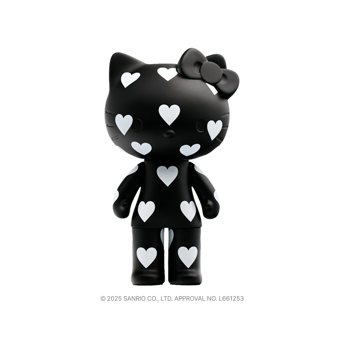 BE250825-MON-1 one today hello kitty black series - HEART