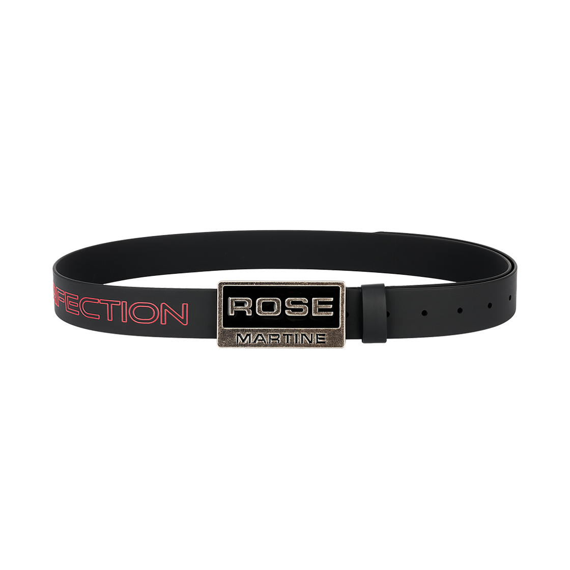 마틴 로즈 러버 타이어 벨트 블랙 - 25FW(Martine Rose Rubber Tyre Belt Black - 25FW)