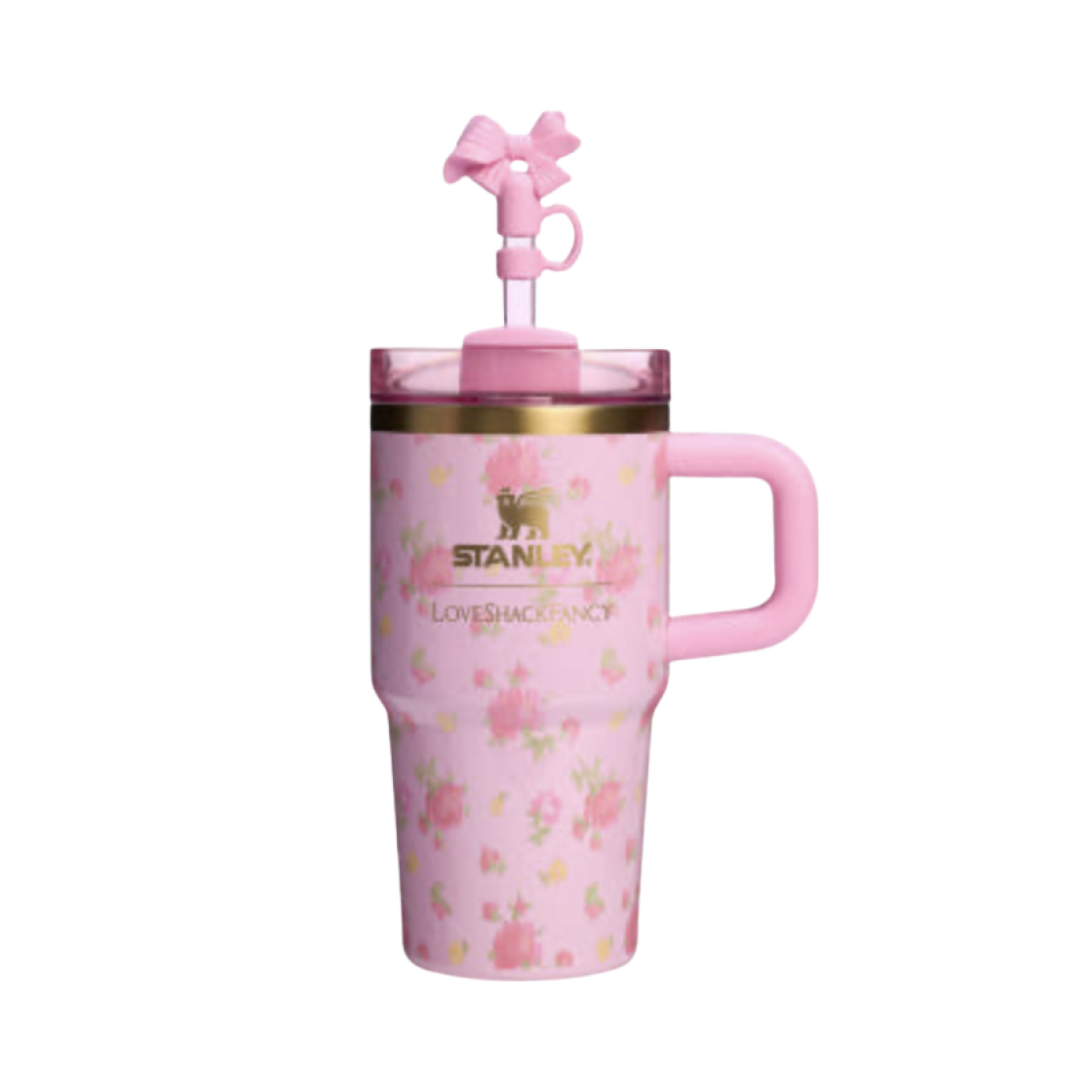 스탠리 1913 x 러브쉑팬시 퀜처 H2.0 플로우스테이트 텀블러 591ml 이비자 선셋(Stanley 1913 x LoveShackFancy Summer Quencher H2.0 Flowstate Tumbler 591ml Ibiza Sunset)