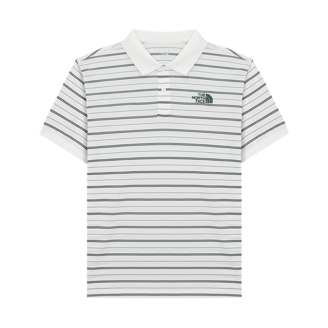 NT7PR05B The North Face CMX Stripe S/S Polo Pine
