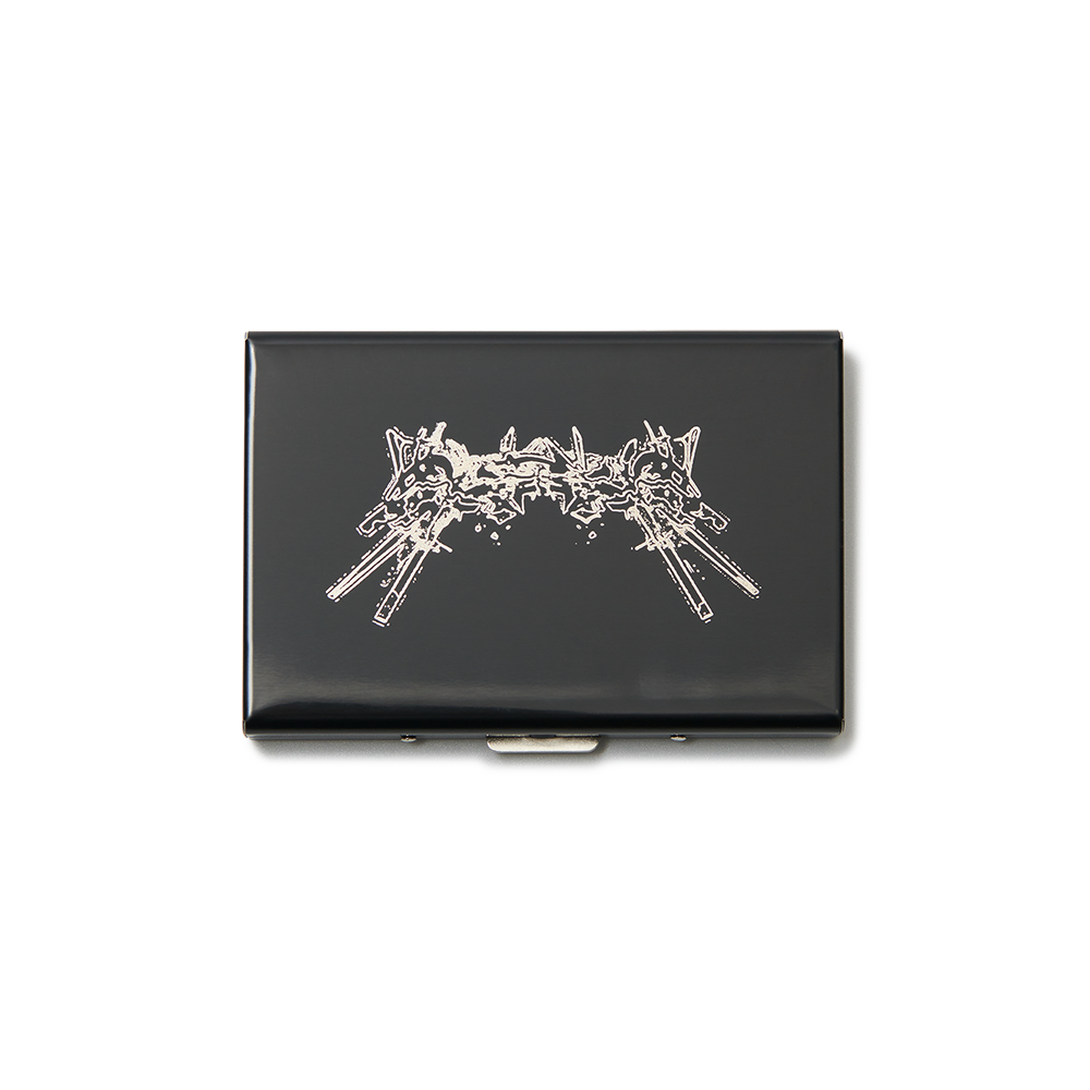 노매뉴얼 A.W 메탈 월렛 블랙(NOMANUAL A.W Metal Wallet Black)