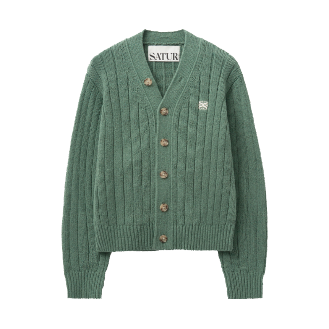 トップス SATUR FARO Over Size Boucle Cardigan ☆SATUR☆Faro Over Size Boucle Cardigan (SATUR/カーディガン