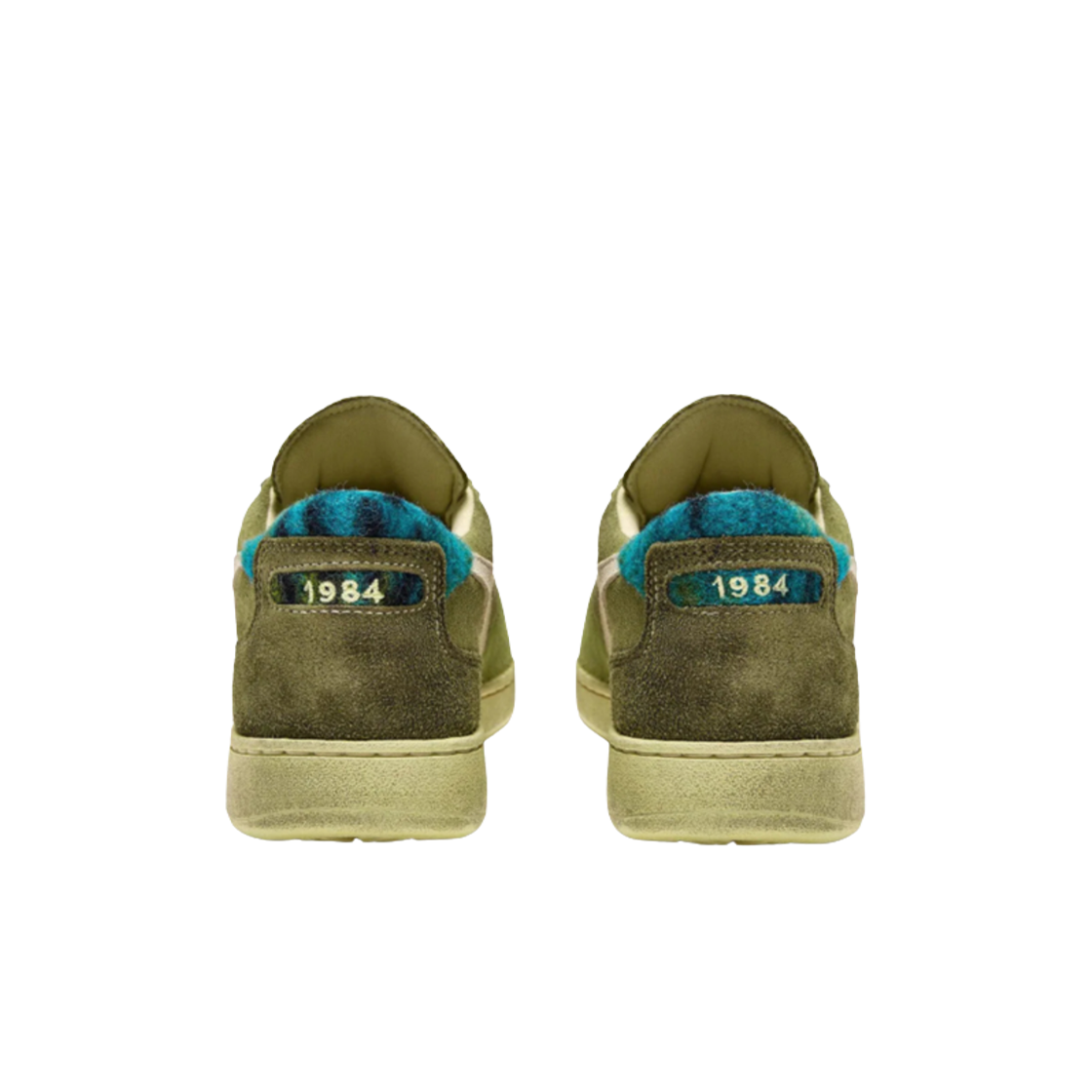 (W) 디아도라 미 바스켓 로우 알래스카 세이지 그린((W) Diadora Mi Basket Low Alaska Sage Green) - 2