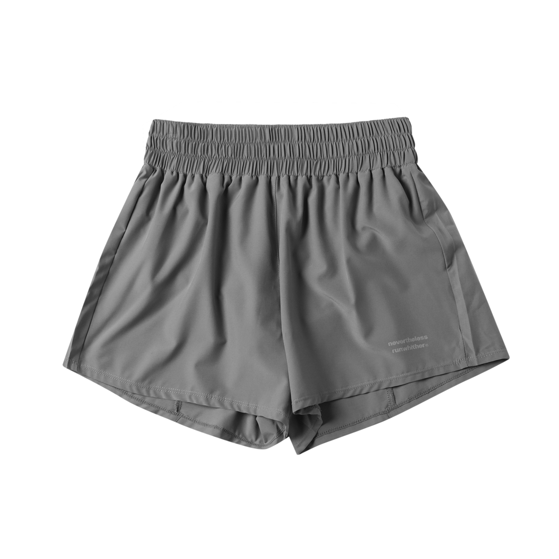 [KREAM 단독] 런위더 우먼스 3인치 쇼츠 그레이([KREAM 단독] runwhither Womens 3inch Shorts Gray)