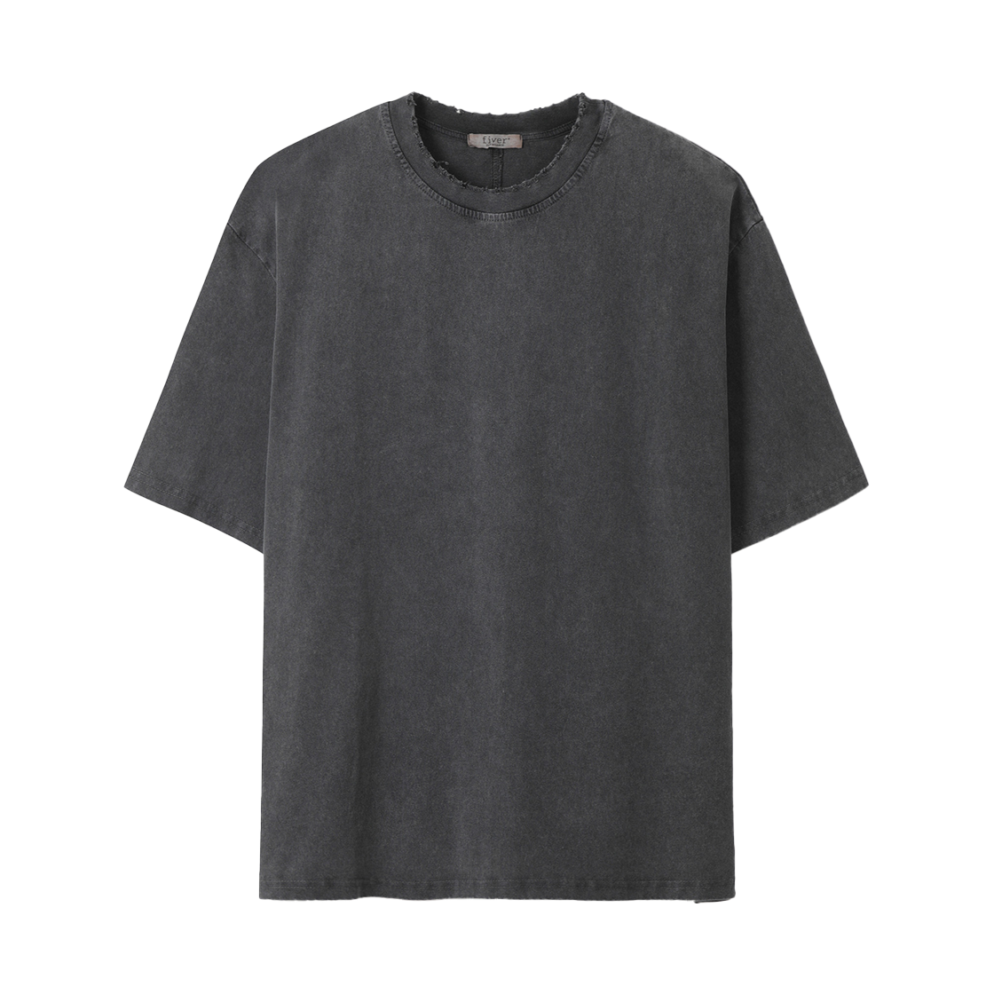 SOTAM25002GYX SERIES Grinding Stone Wash Tshirt Gray