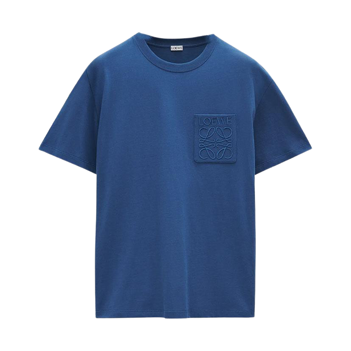 H526Y22XBC-1789 Loewe Anagram Pocket T-Shirt China Blue
