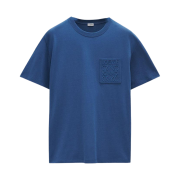Loewe Anagram Pocket T-Shirt China Blue