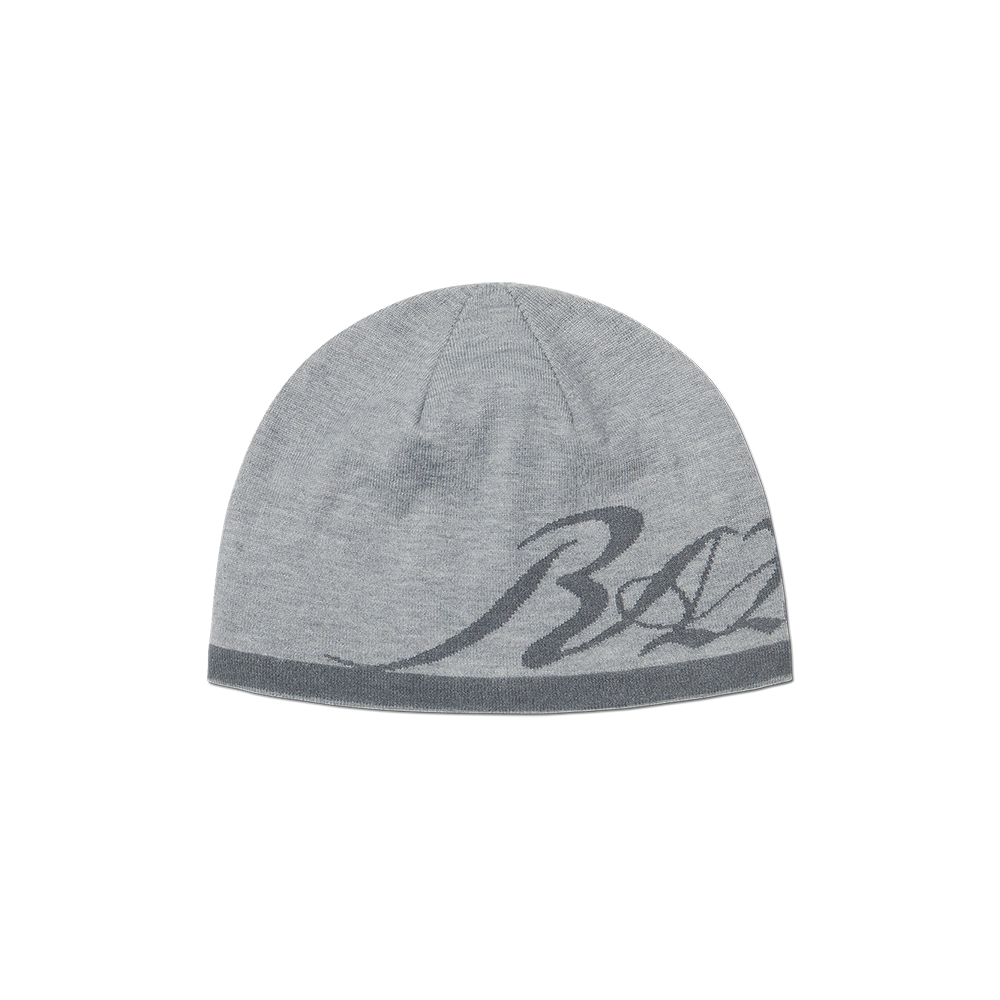 노매뉴얼 로우 자카드 비니 그레이(NOMANUAL Raw Jacquard Beanie Gray)