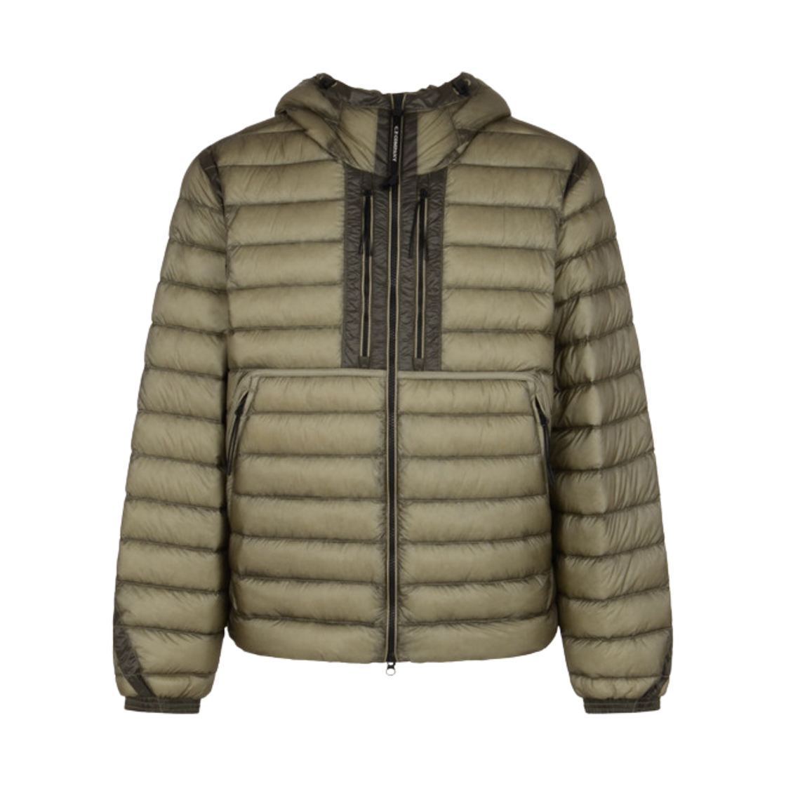 C.P. 컴퍼니 미디움 다운 자켓 펀가이 그레이 - 25FW(C.P. Company Medium Down Jacket Fungi Grey - 25FW)